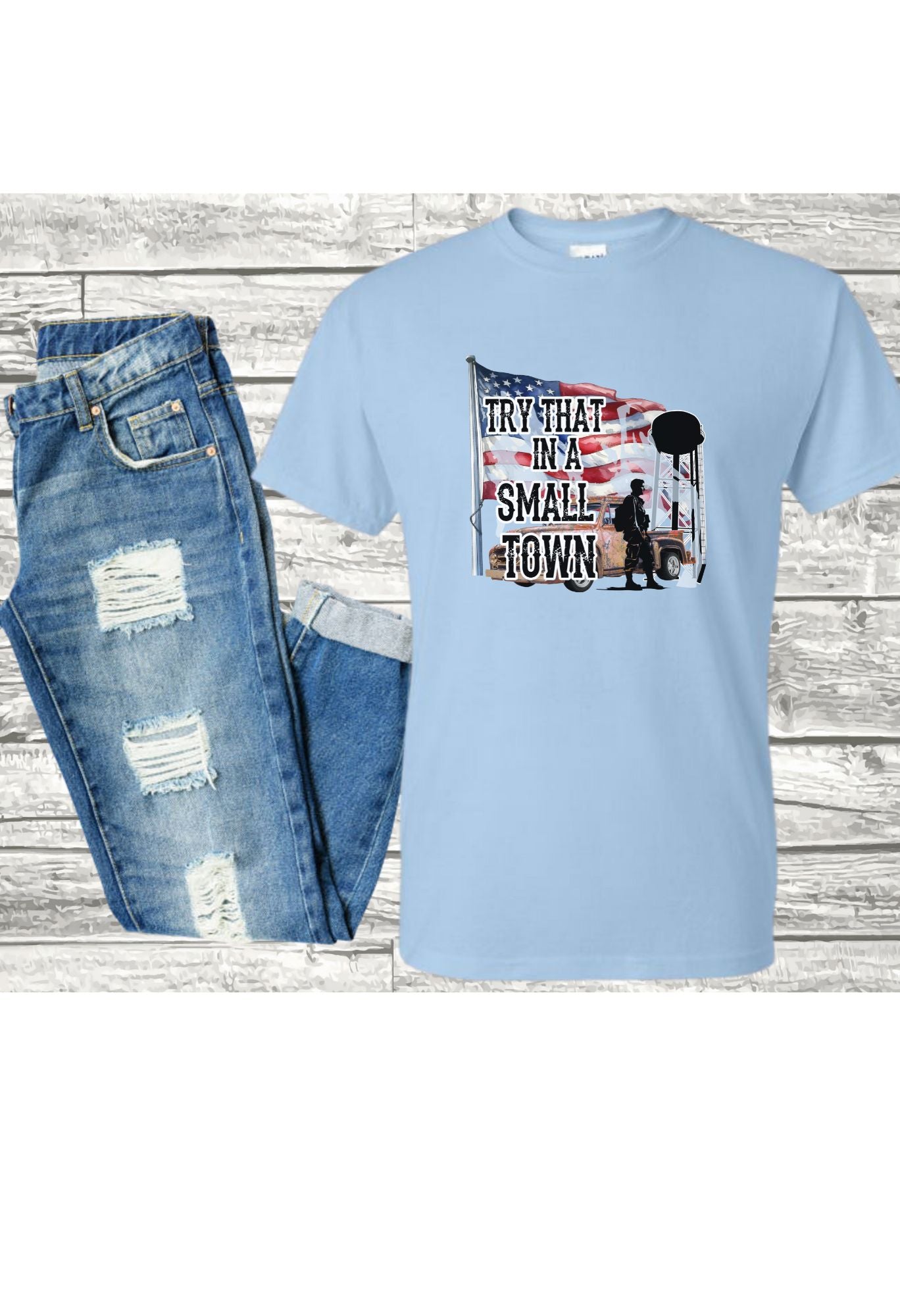 Jason Aldean Try it in a Small Town T-Shirt (19 Options) **UPDATE BELOW**