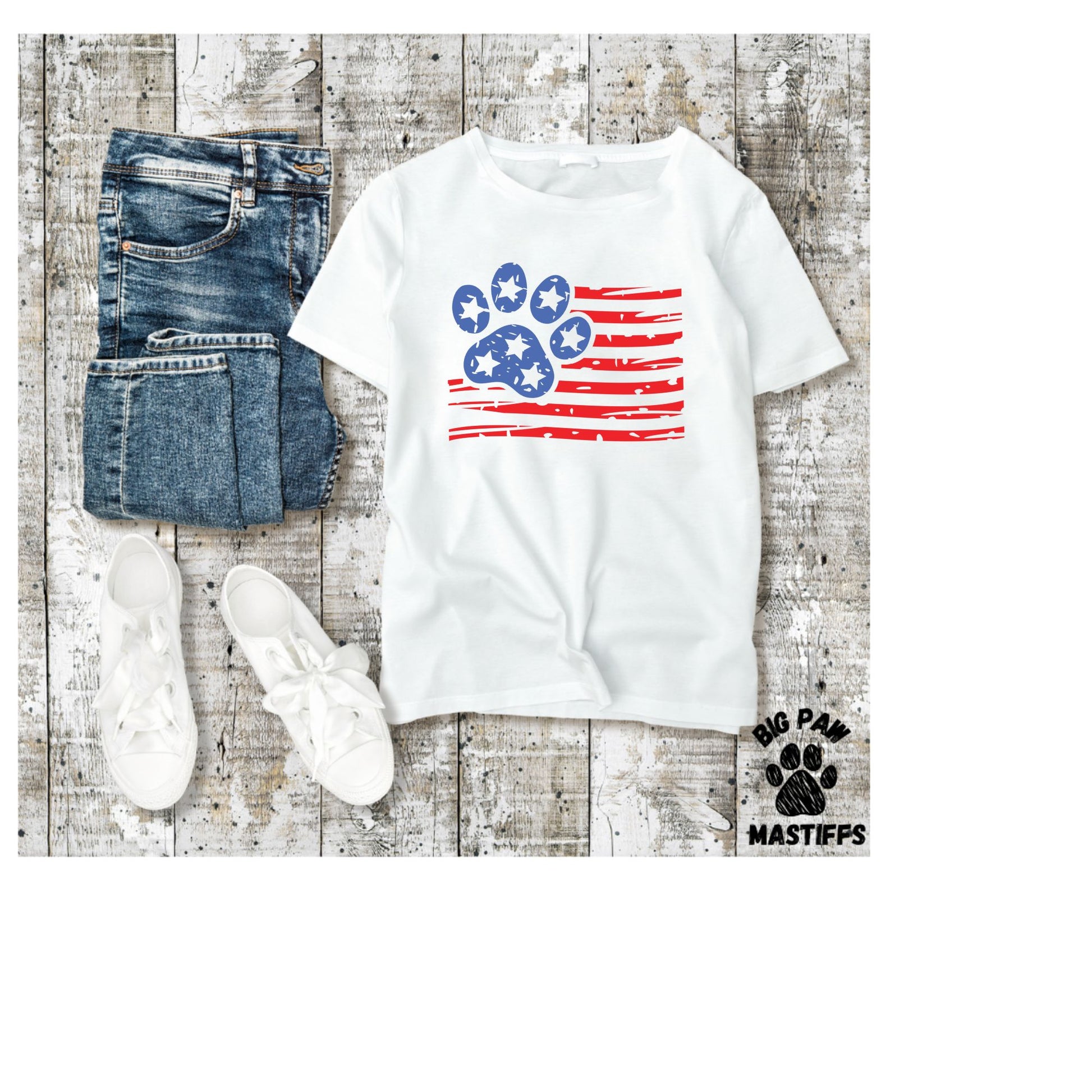 Paw Flag T-Shirt