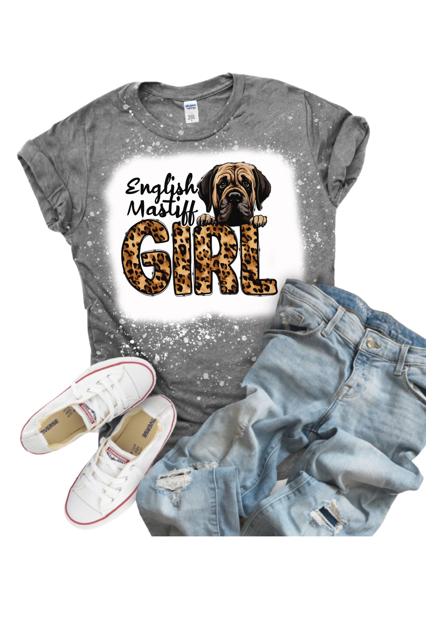 Mastiff Girl T Shirt/Sweatshirt