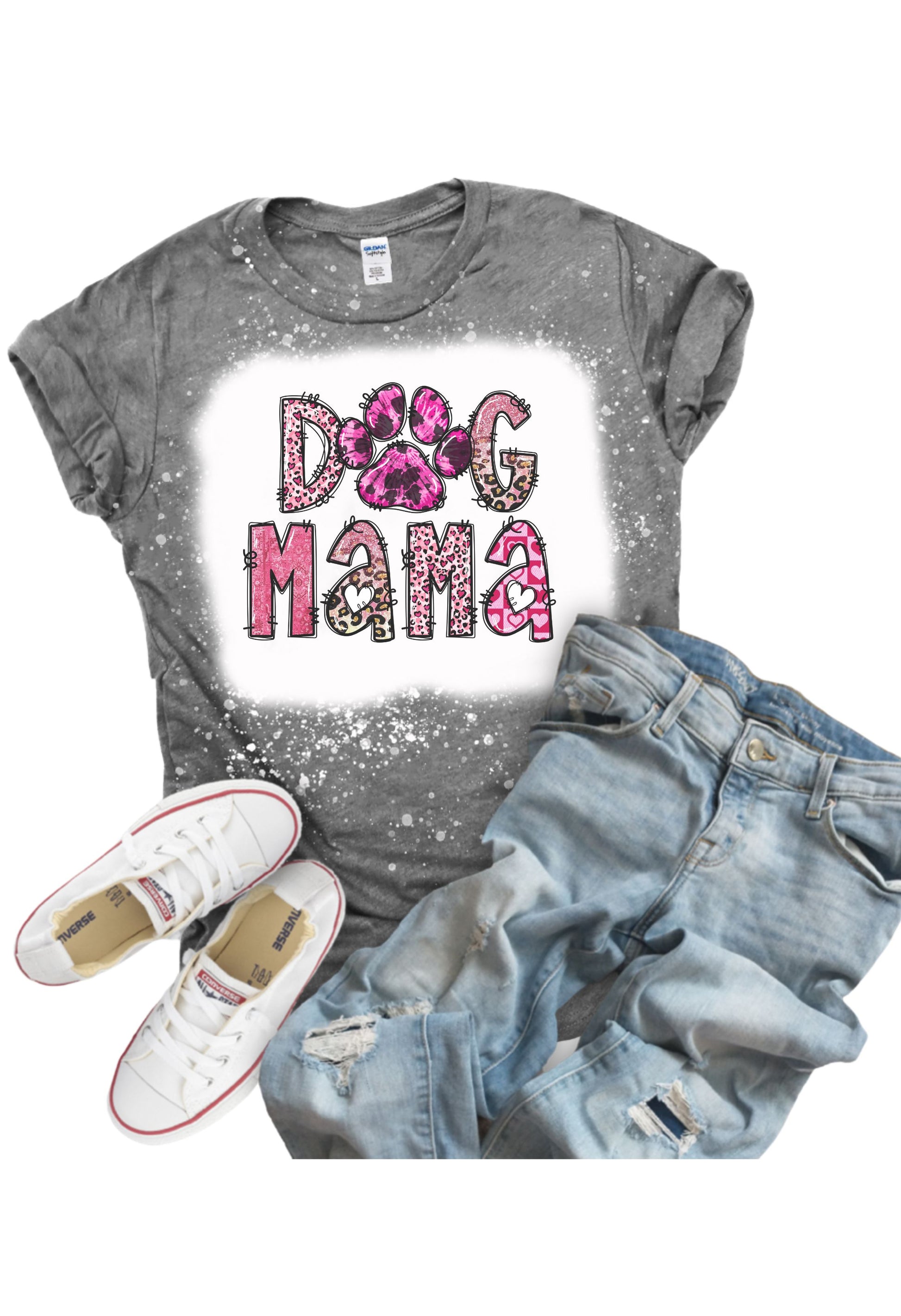 Dog Mama T Shirt (2 Options)