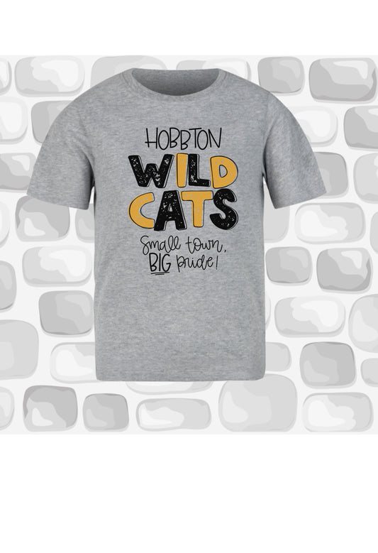 Hobbton Wildcats Big Pride T Shirt #2