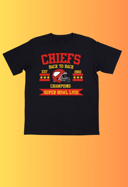 Chiefs Back to Back Champions Sweatshirt/T Shirt