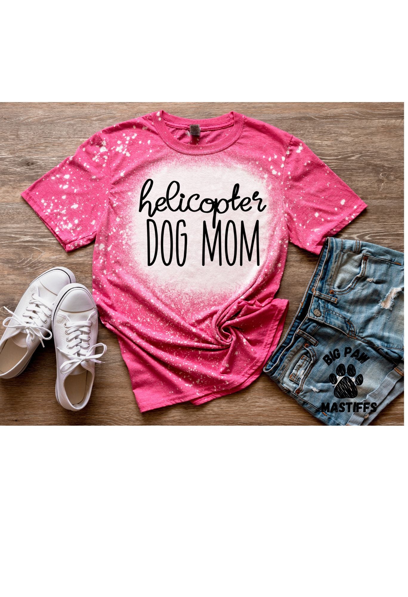 Helicopter Dog Mom T-Shirt (3 Options)