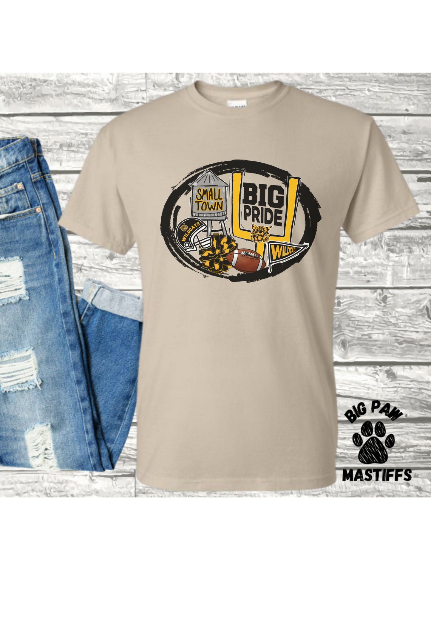 Big Pride Small Town T-Shirt (4 Options)