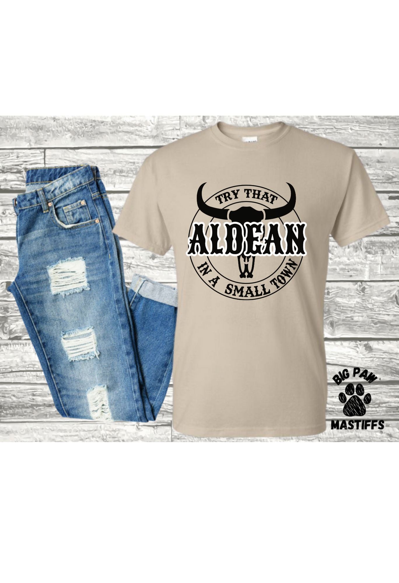 Jason Aldean Try it in a Small Town T-Shirt (19 Options) **UPDATE BELOW**