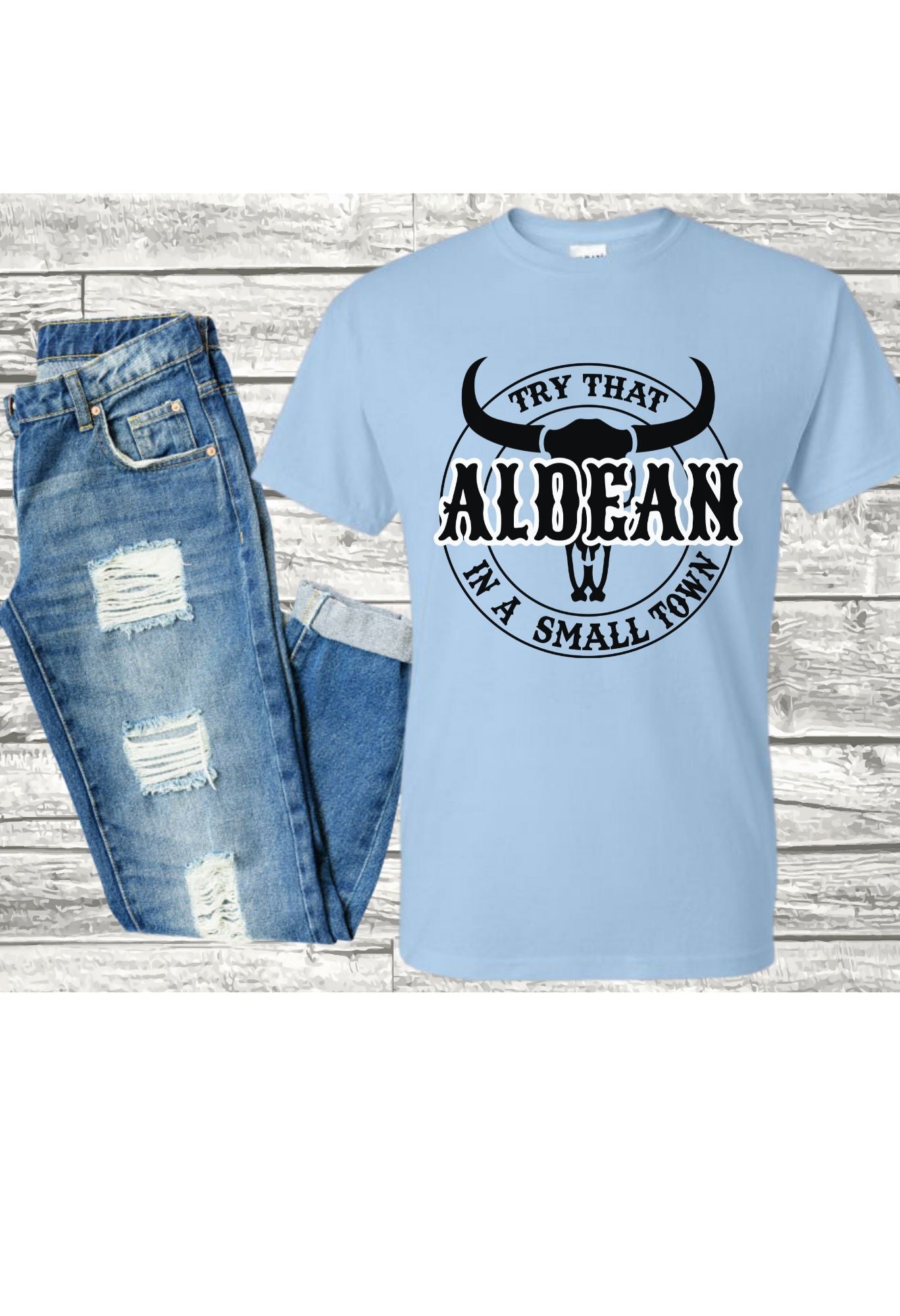 Jason Aldean Try it in a Small Town T-Shirt (19 Options) **UPDATE BELOW**