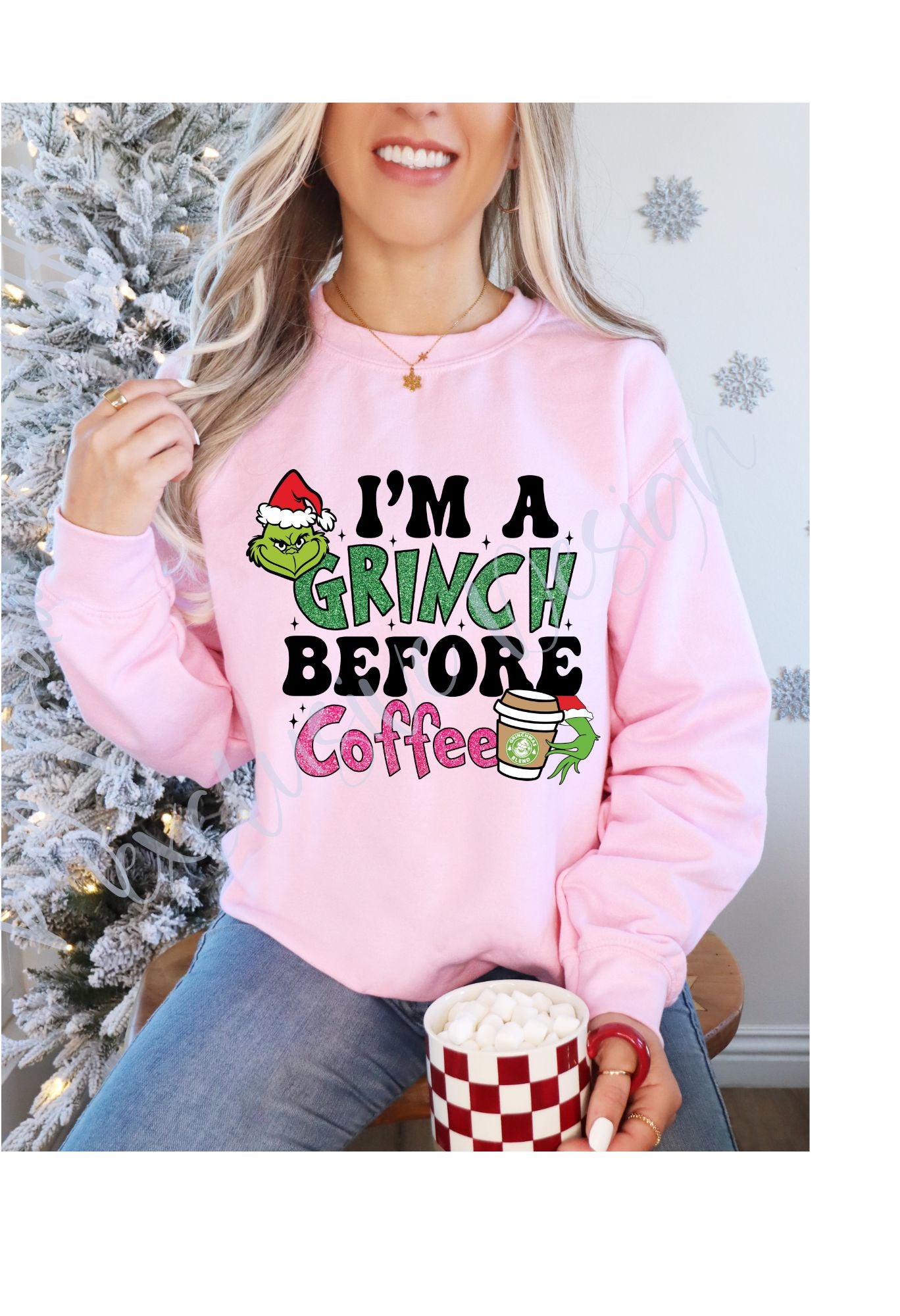 Grinch Before Coffee (Options) T Shirt/Sweatshirt