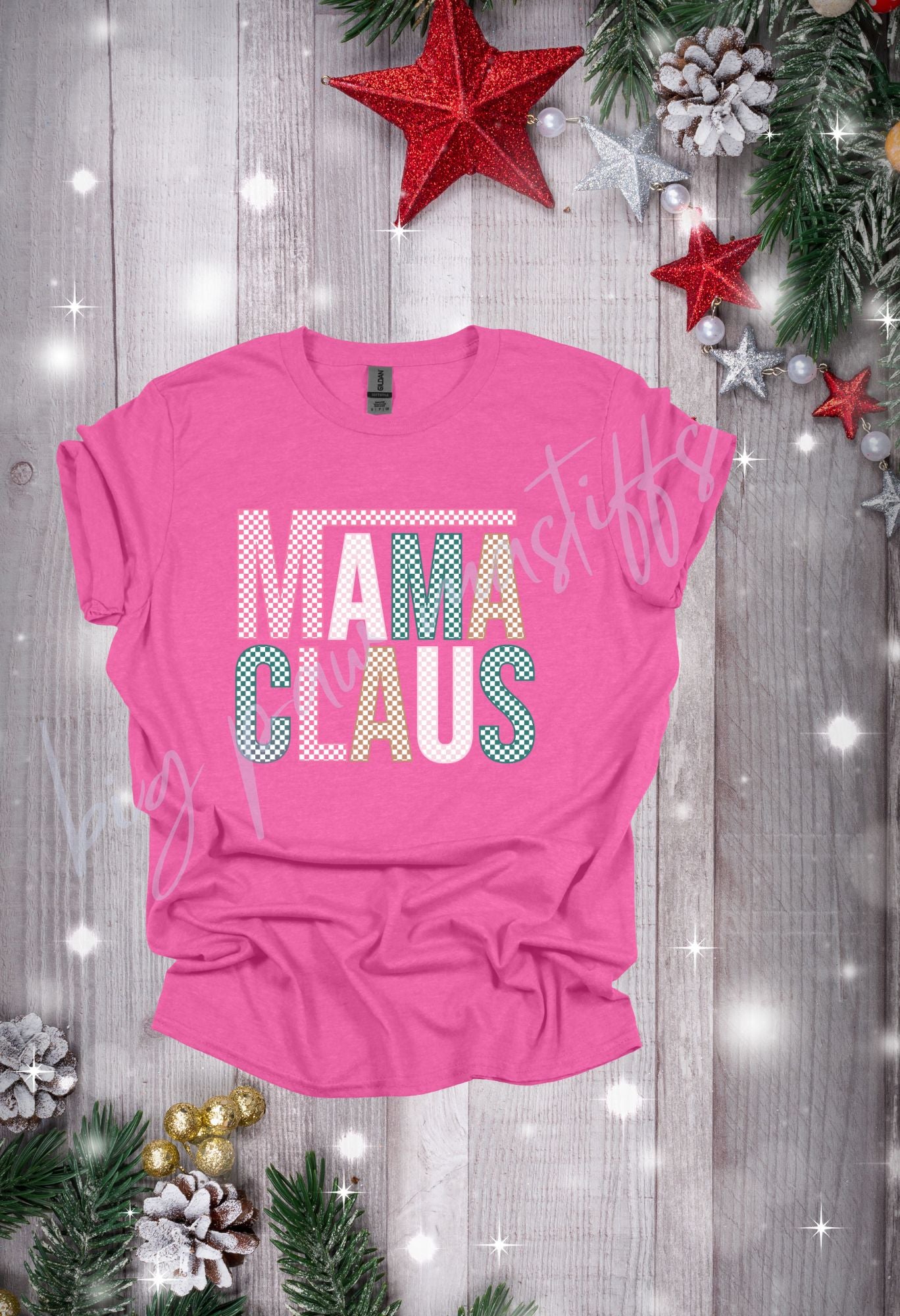 Mama Claus Checker T Shirt/Sweatshirt