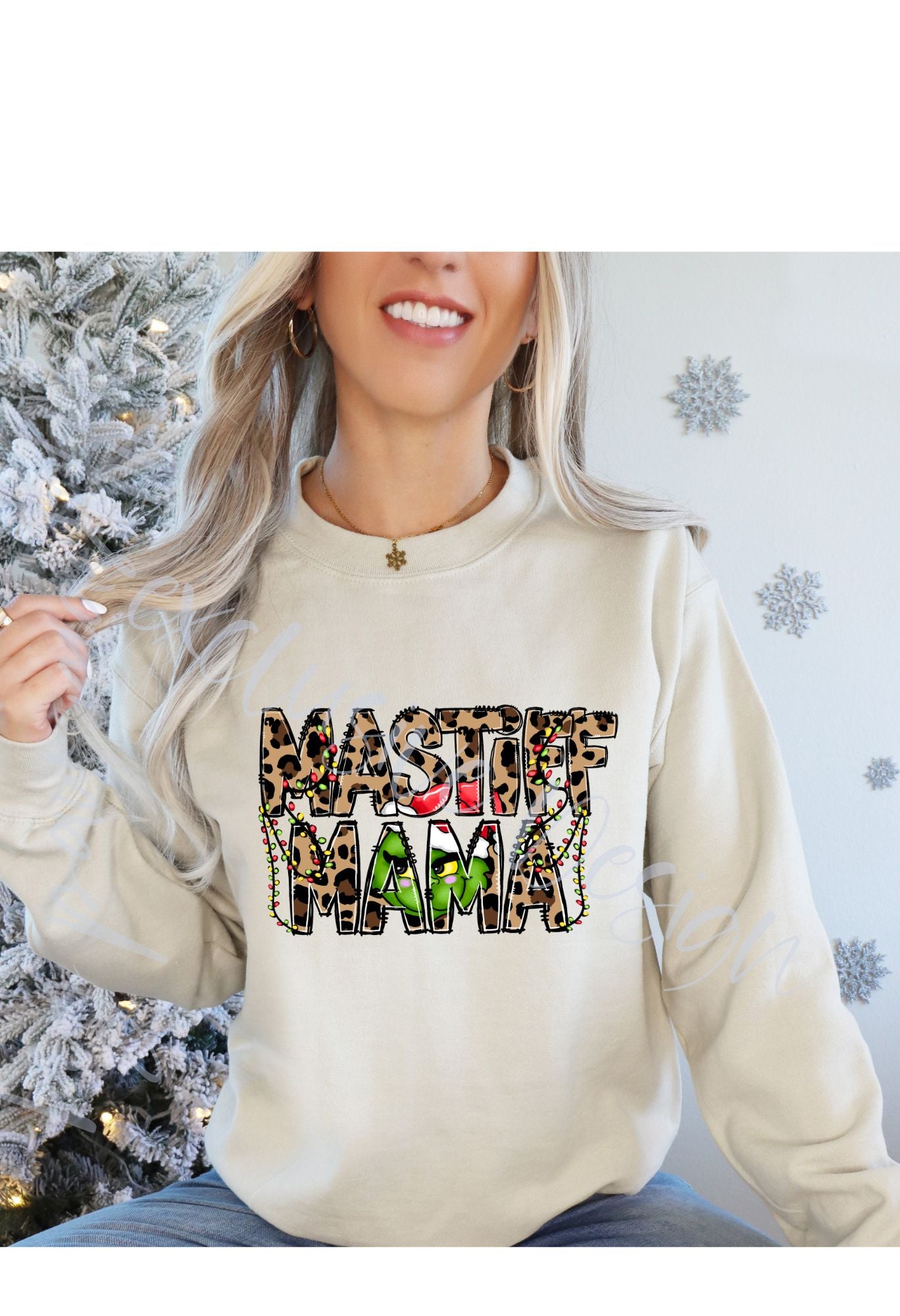 Mastiff/Dog Mama Grinch T Shirt/Sweatshirt