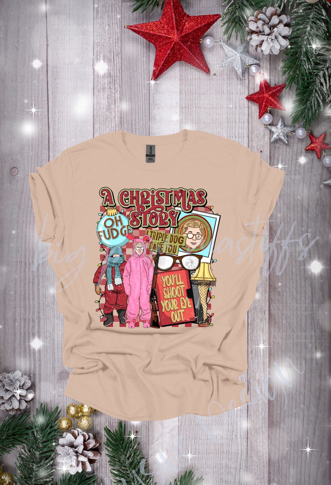 Christmas Story Collage T Shirt/Sweatshirt