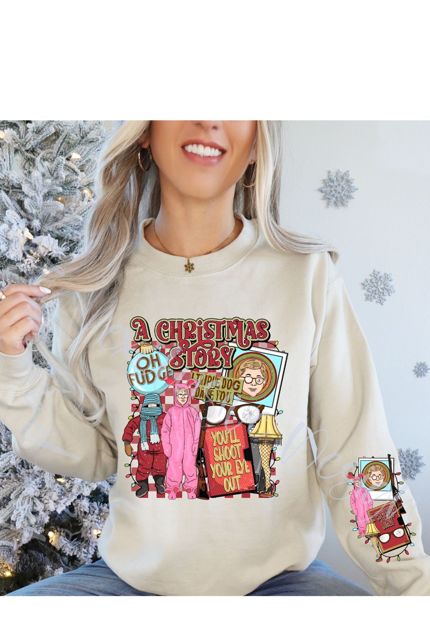 Christmas Story Collage T Shirt/Sweatshirt