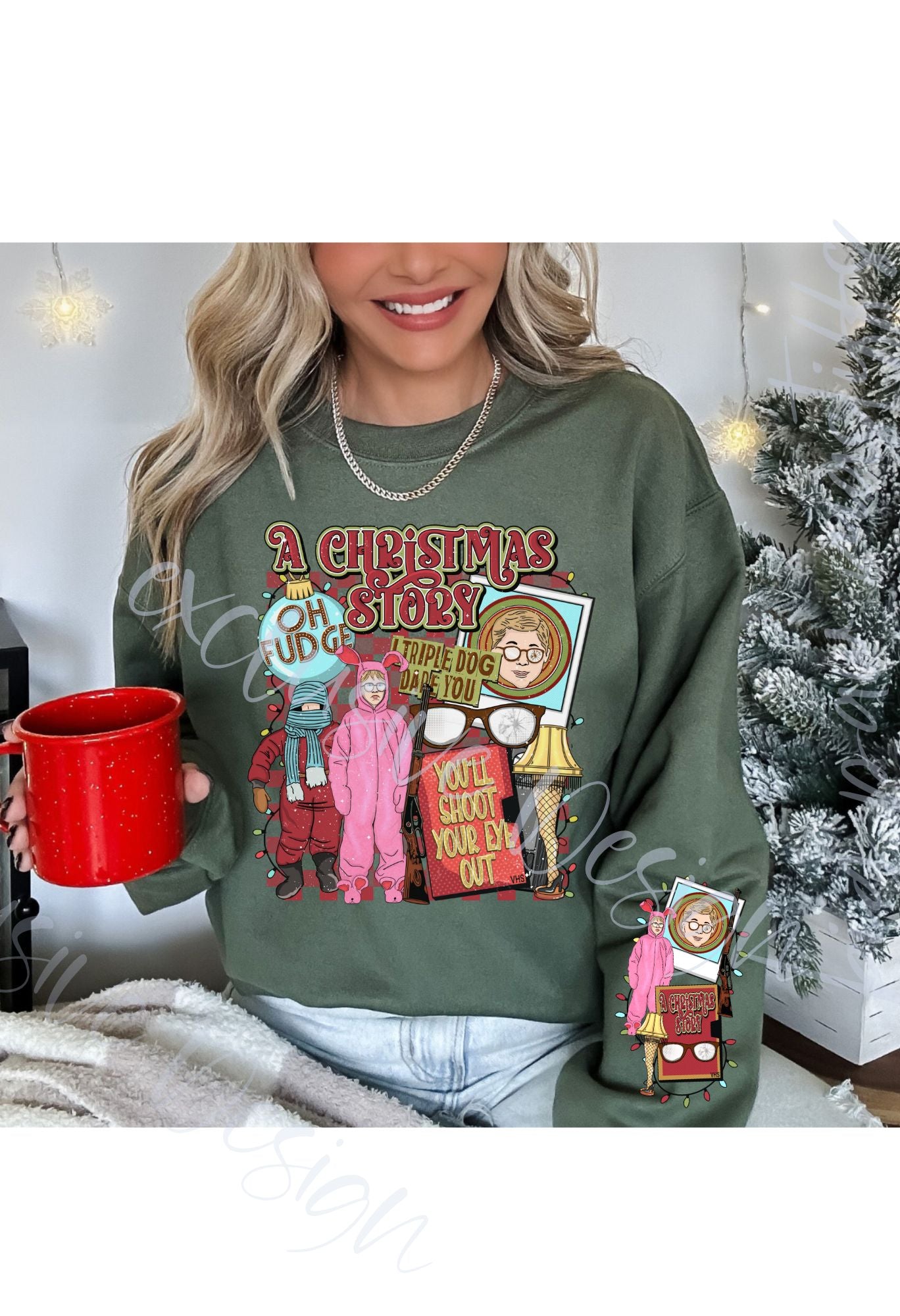 Christmas Story Collage T Shirt/Sweatshirt