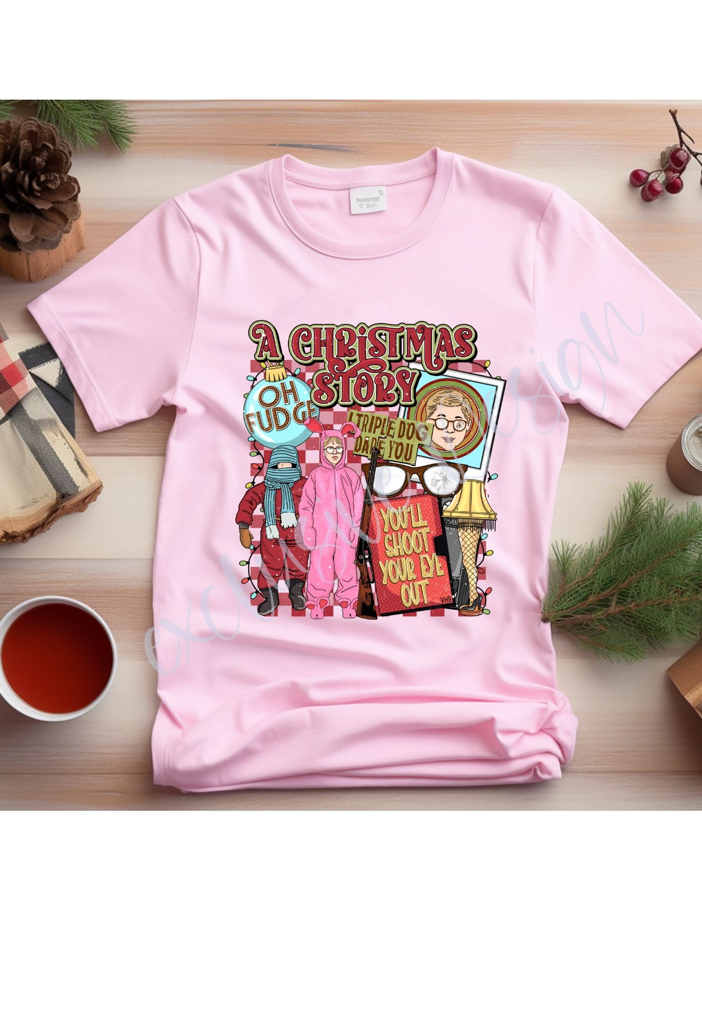 Christmas Story Collage T Shirt/Sweatshirt