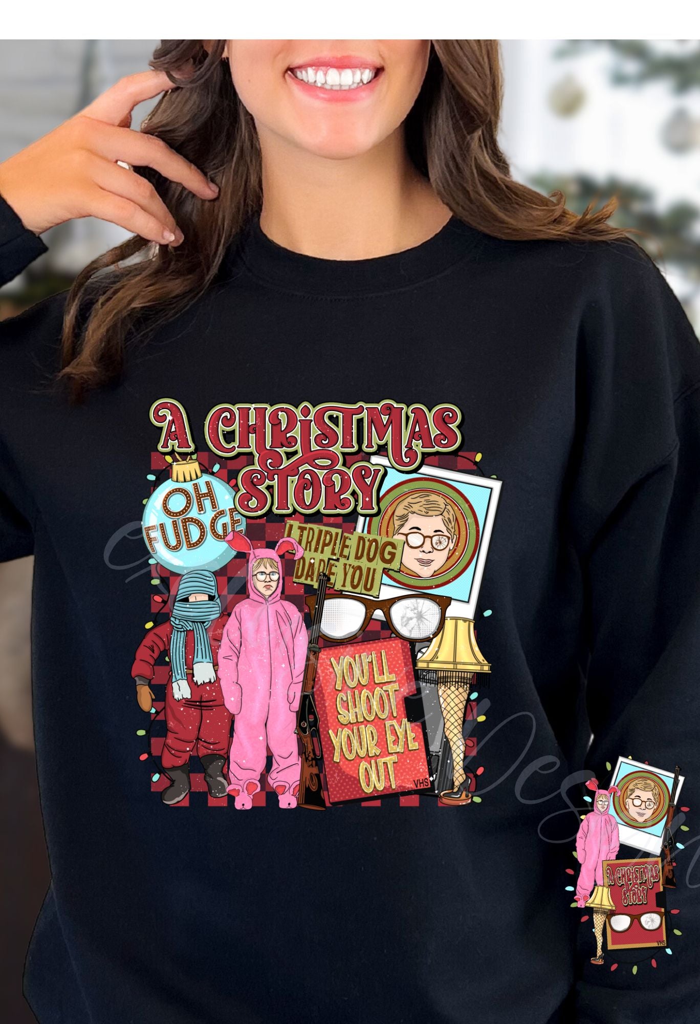 Christmas Story Collage T Shirt/Sweatshirt