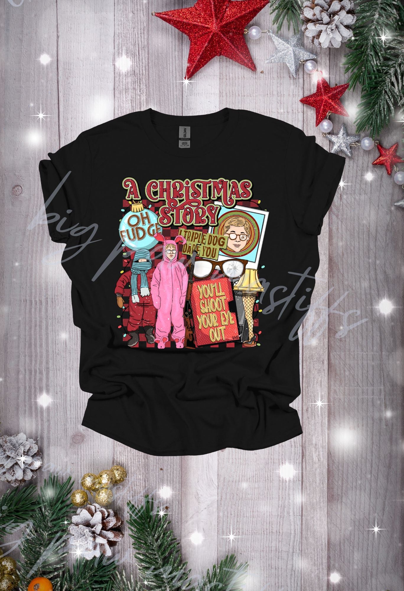 Christmas Story Collage T Shirt/Sweatshirt