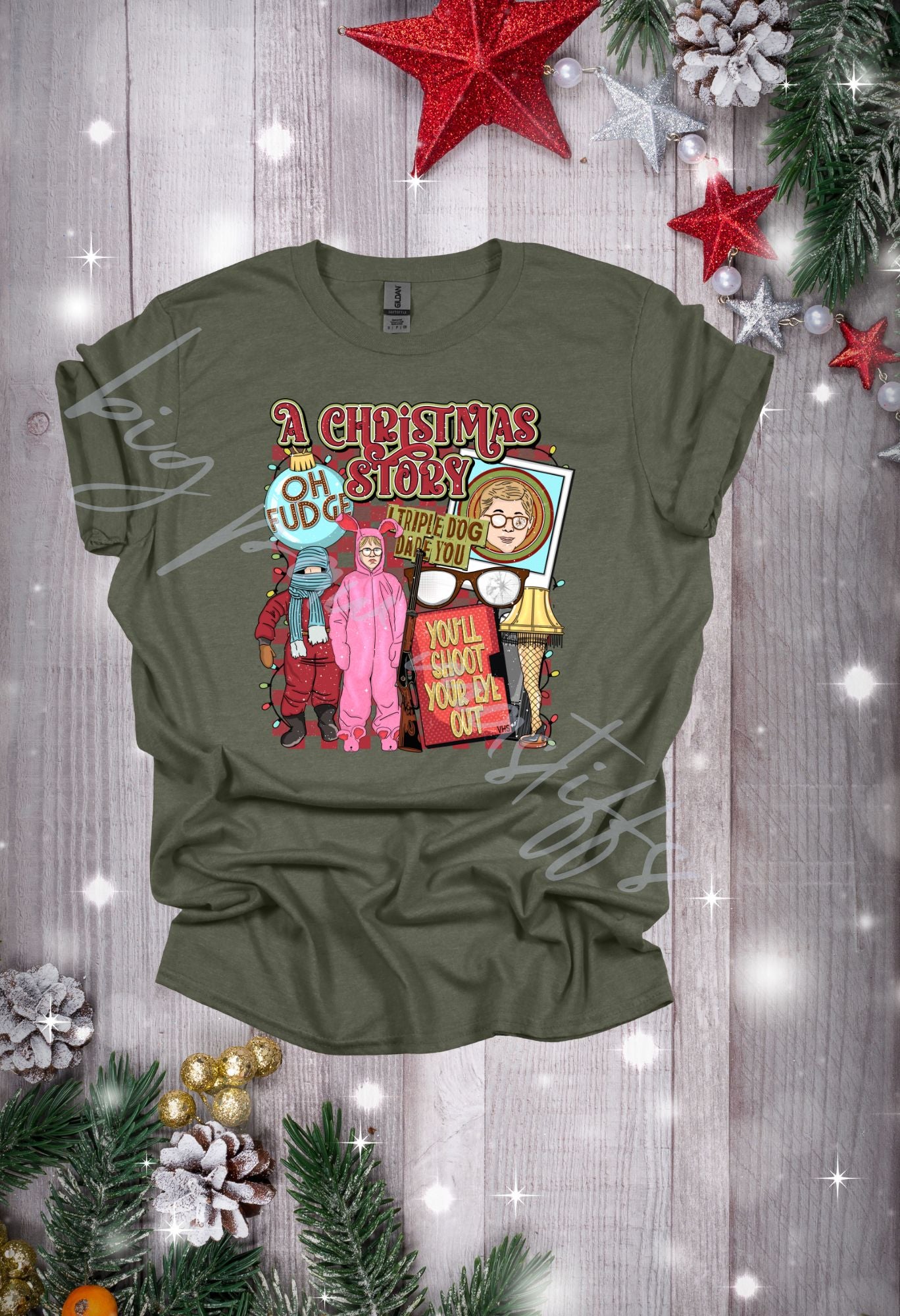 Christmas Story Collage T Shirt/Sweatshirt