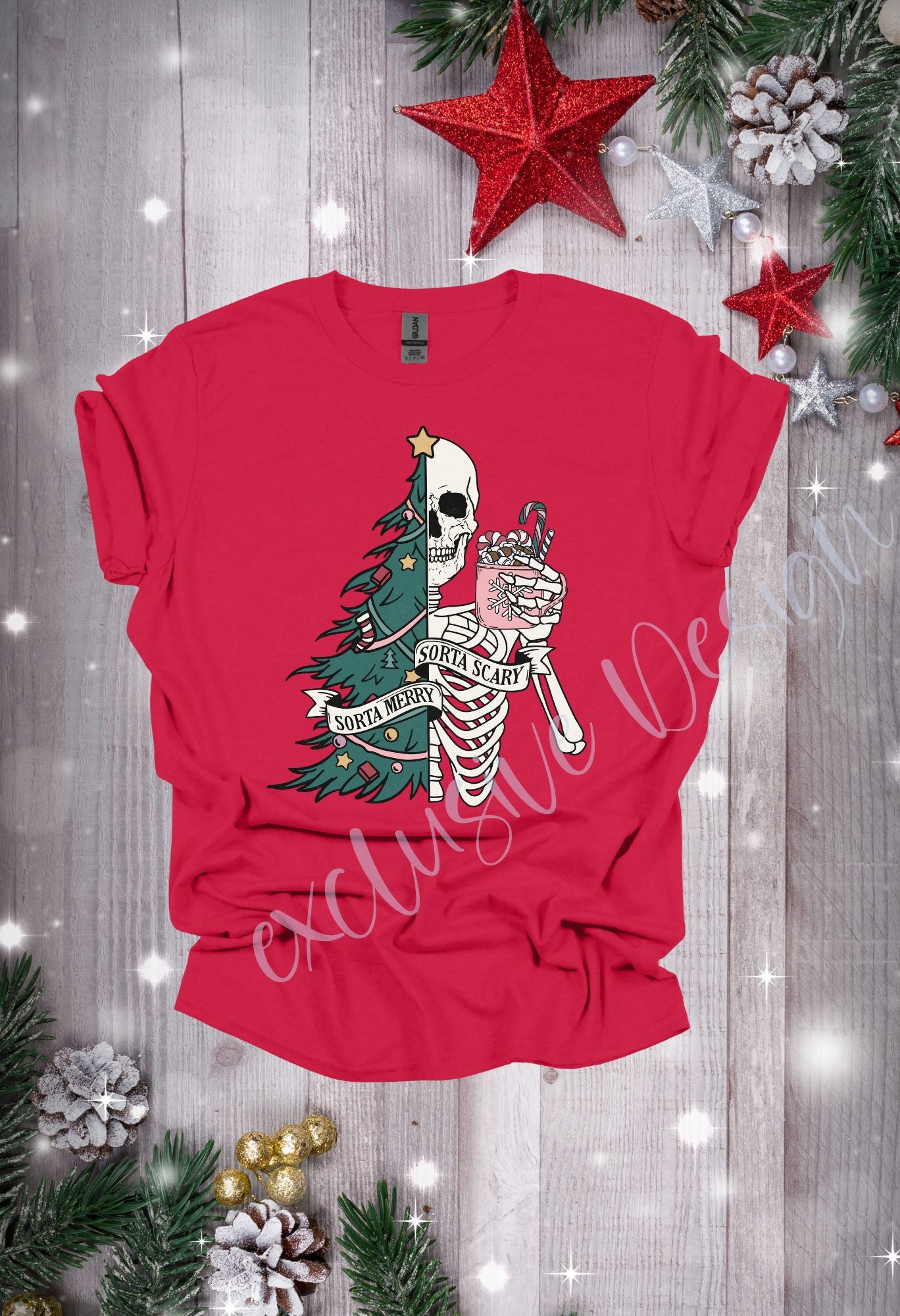 Sorta Merry Sorta Scary T Shirt/Sweatshirt