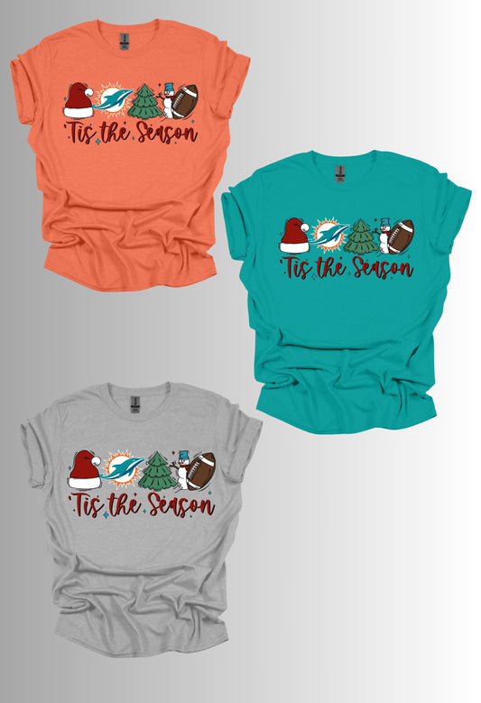 Tis The Season Dolphins T Shirt/Sweatshirt/Hoodie