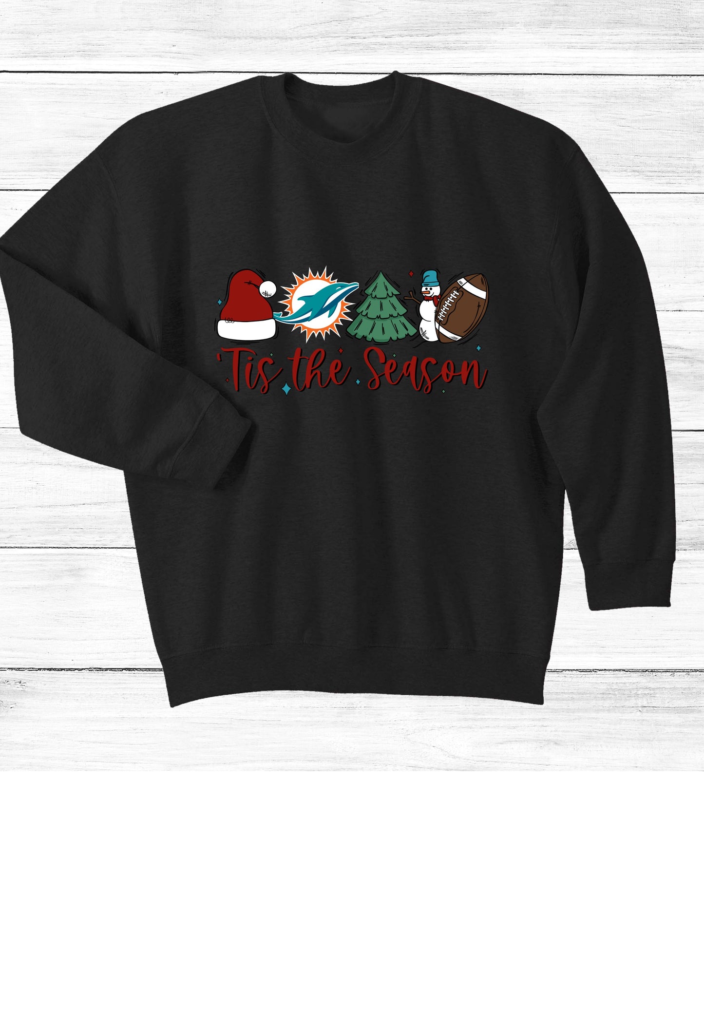 Tis The Season Dolphins T Shirt/Sweatshirt/Hoodie