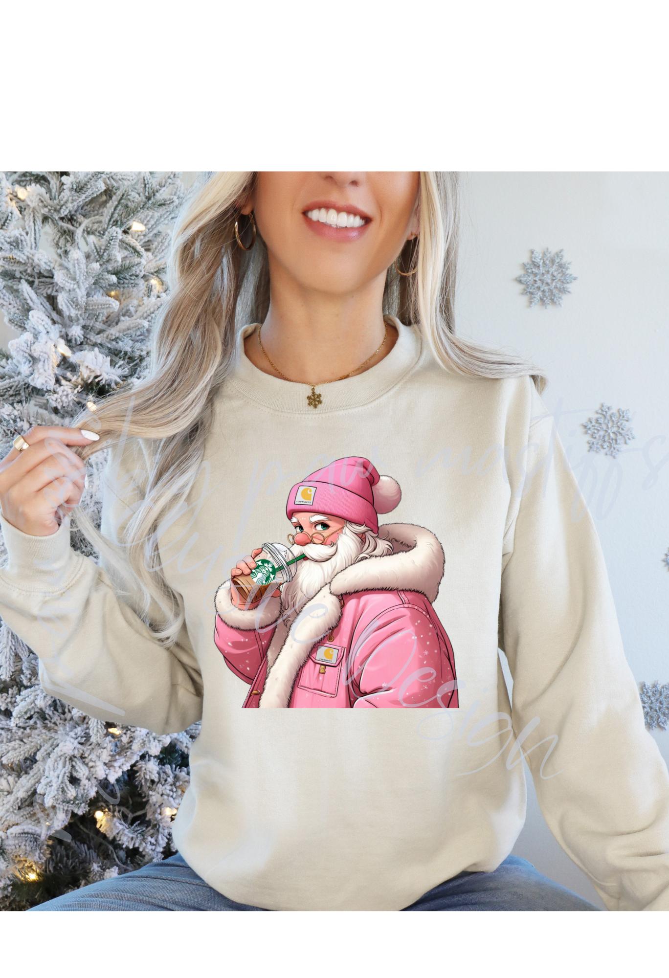 Car....Santa Sweatshirt