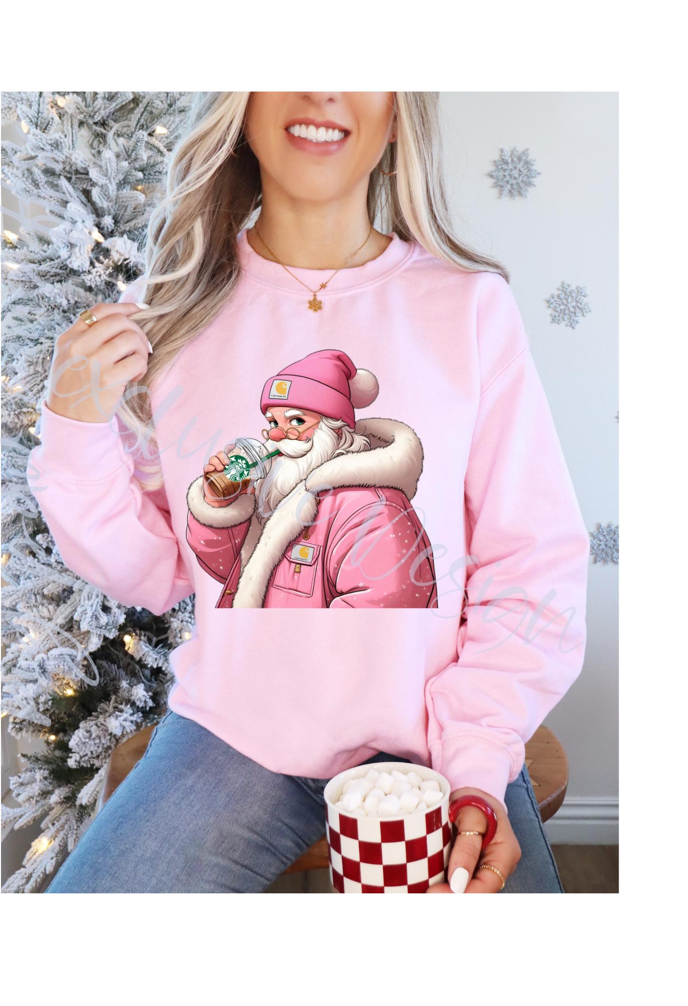 Car....Santa Sweatshirt