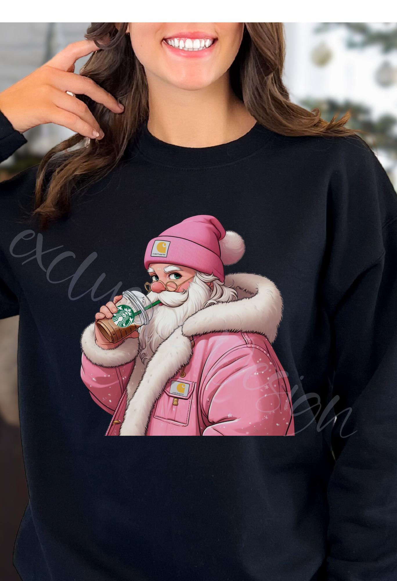 Car....Santa Sweatshirt