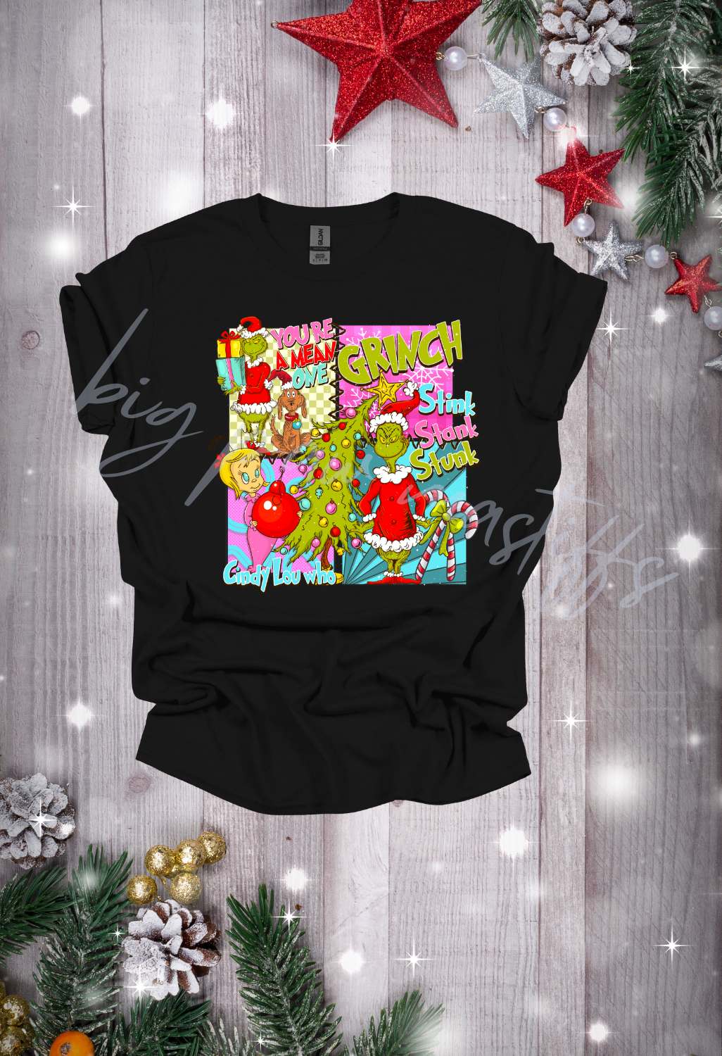 Grinch Collage (options) T Shirt/Sweatshirt