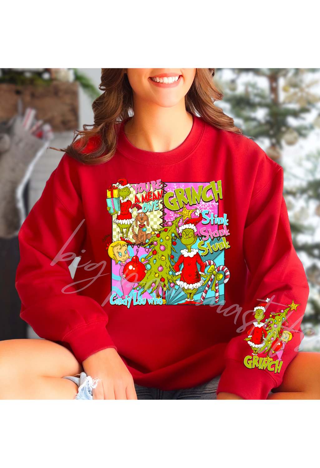 Grinch Collage (options) T Shirt/Sweatshirt