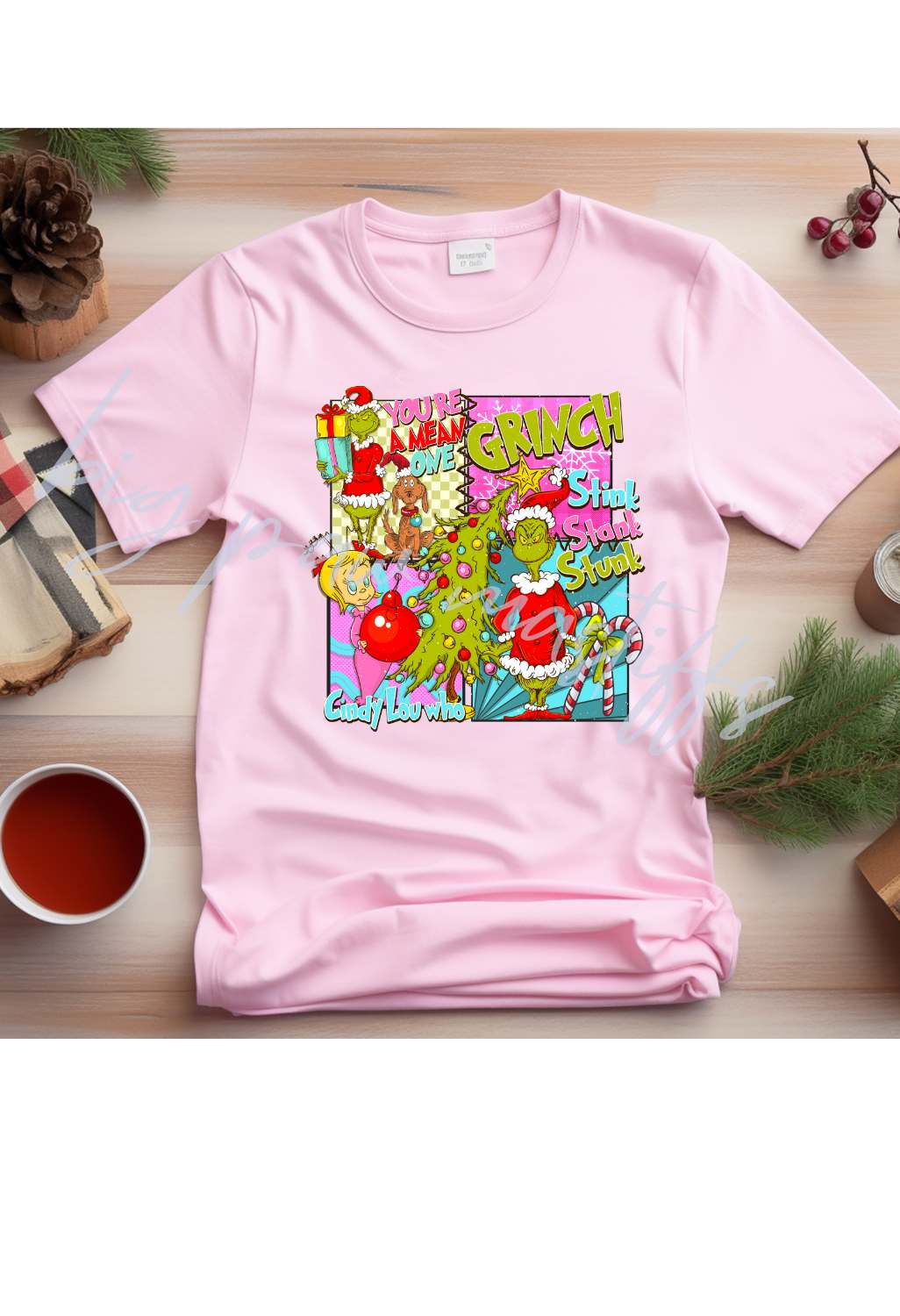 Grinch Collage (options) T Shirt/Sweatshirt