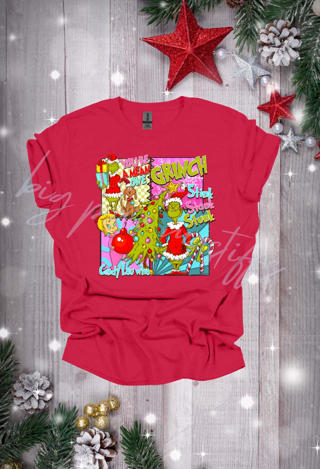 Grinch Collage (options) T Shirt/Sweatshirt