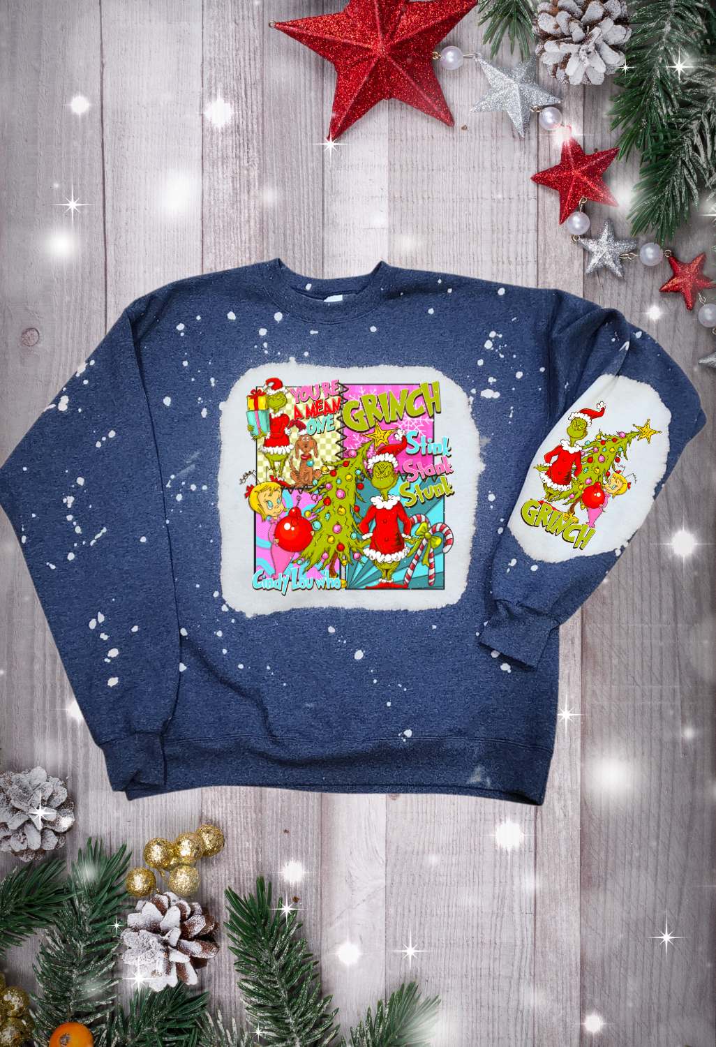 Grinch Collage (options) T Shirt/Sweatshirt