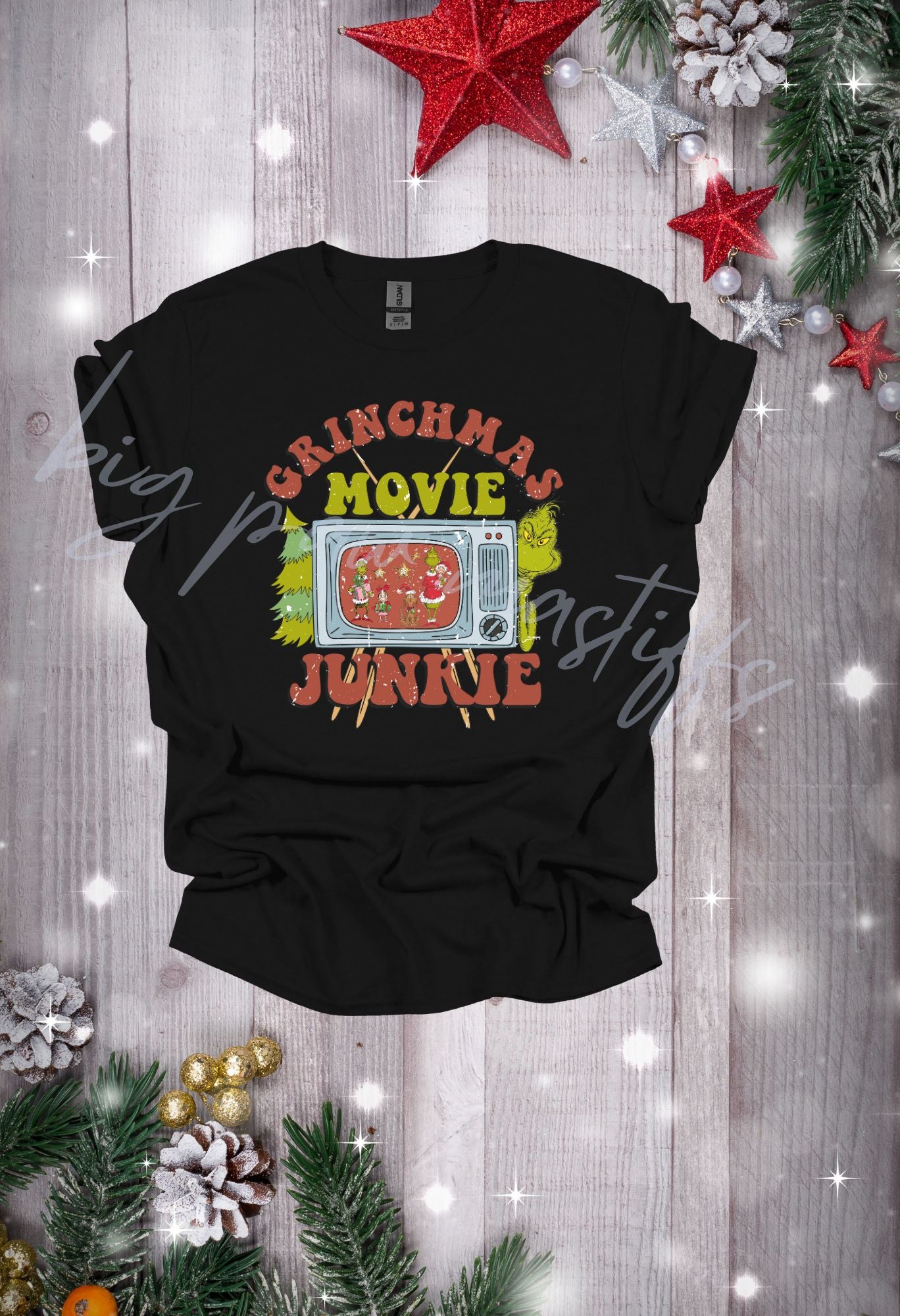 Grinchmas Movie Junkie (options) T Shirt/Sweatshirt