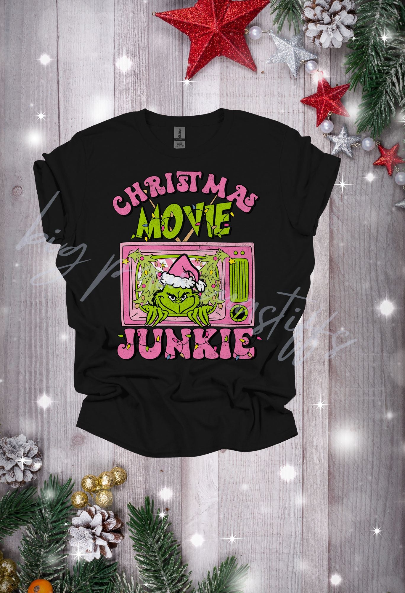 Grinchmas Movie Junkie (options) T Shirt/Sweatshirt