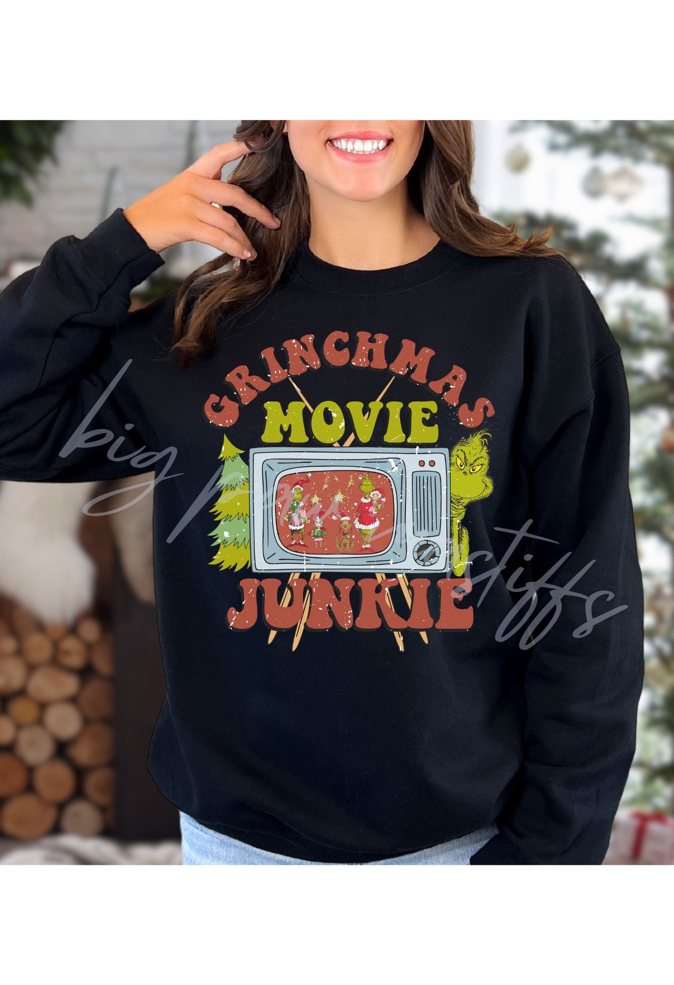 Grinchmas Movie Junkie (options) T Shirt/Sweatshirt