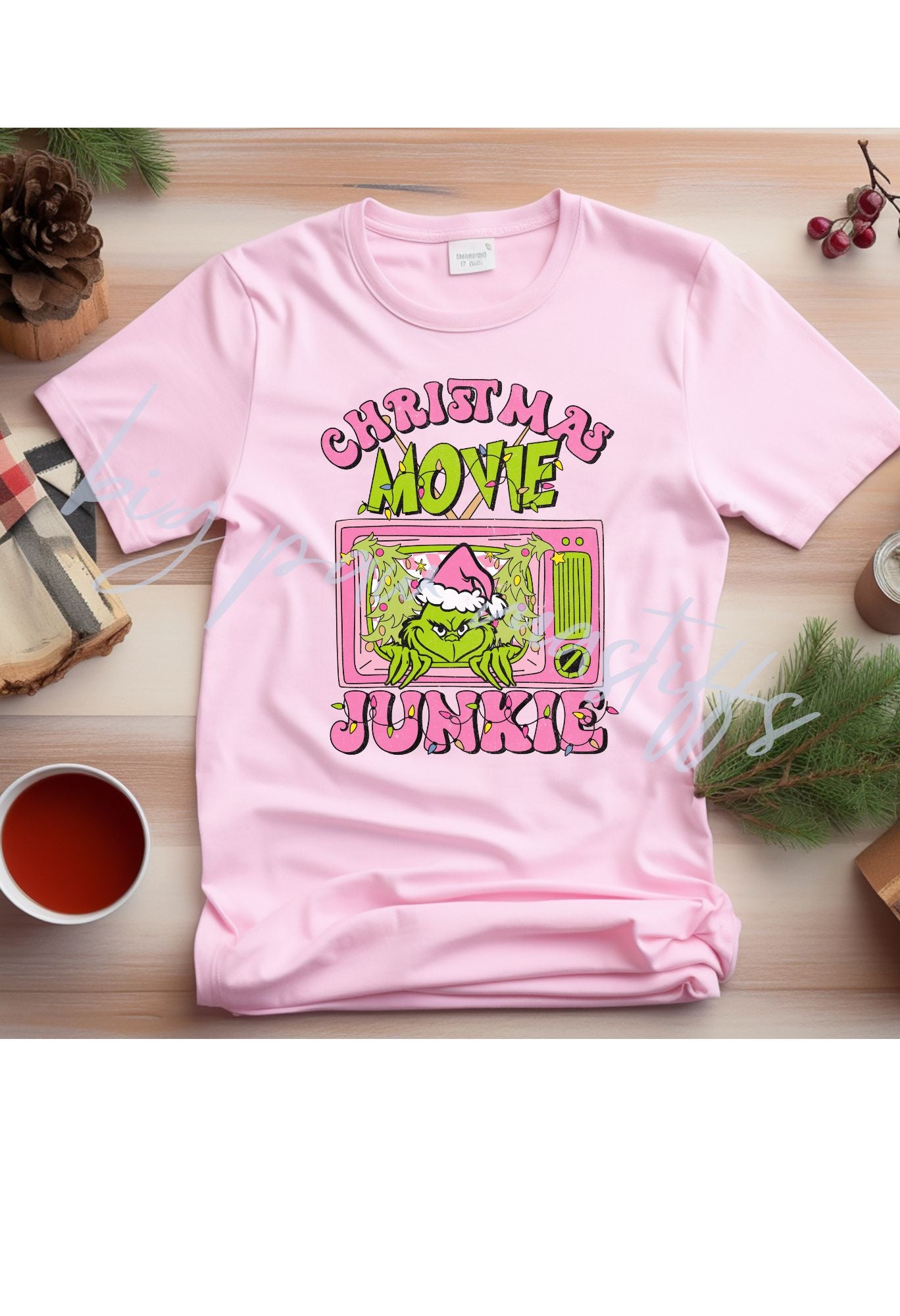 Grinchmas Movie Junkie (options) T Shirt/Sweatshirt