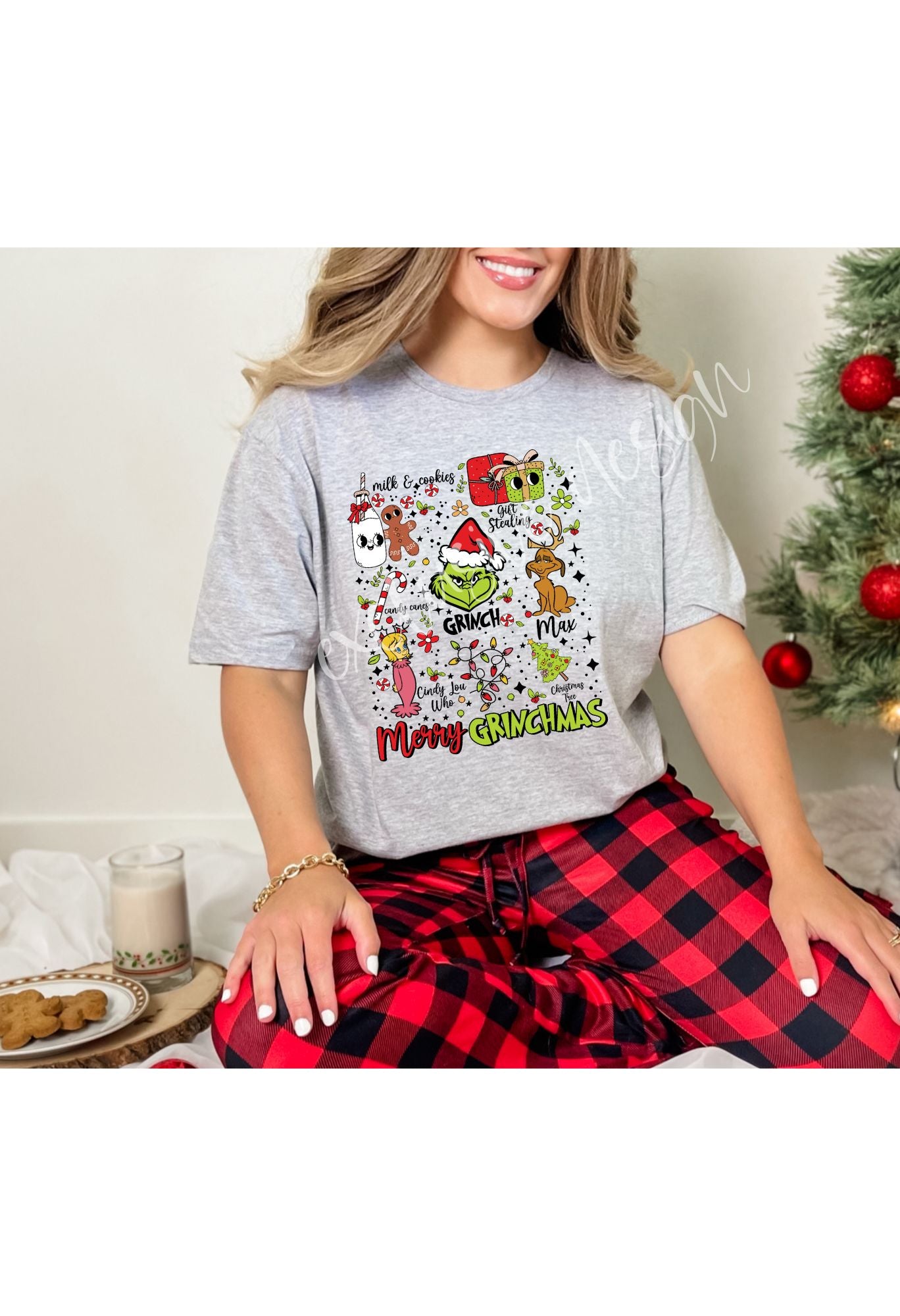 Merry Grinchmas Doodle T Shirt/Sweatshirt