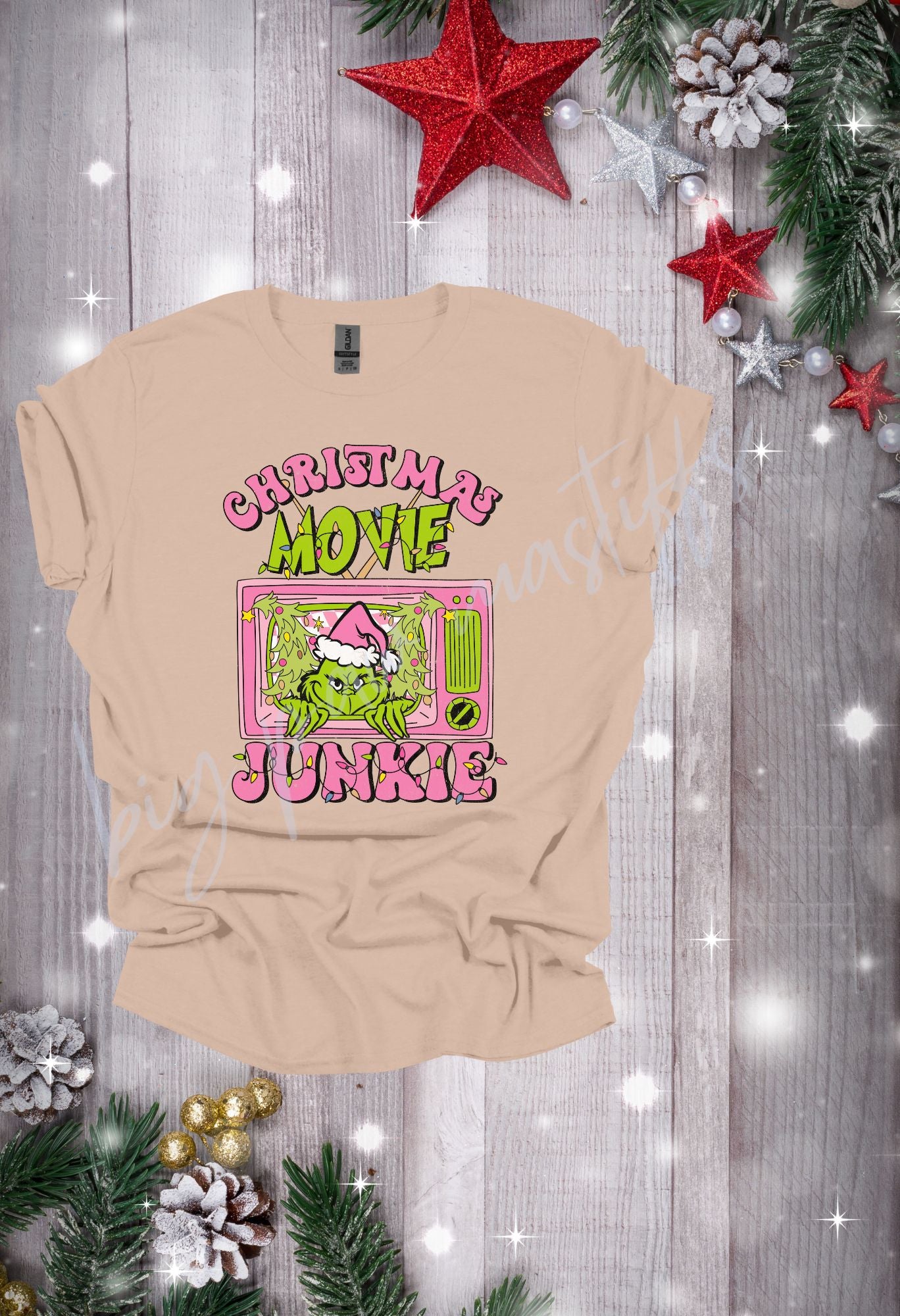 Grinchmas Movie Junkie (options) T Shirt/Sweatshirt