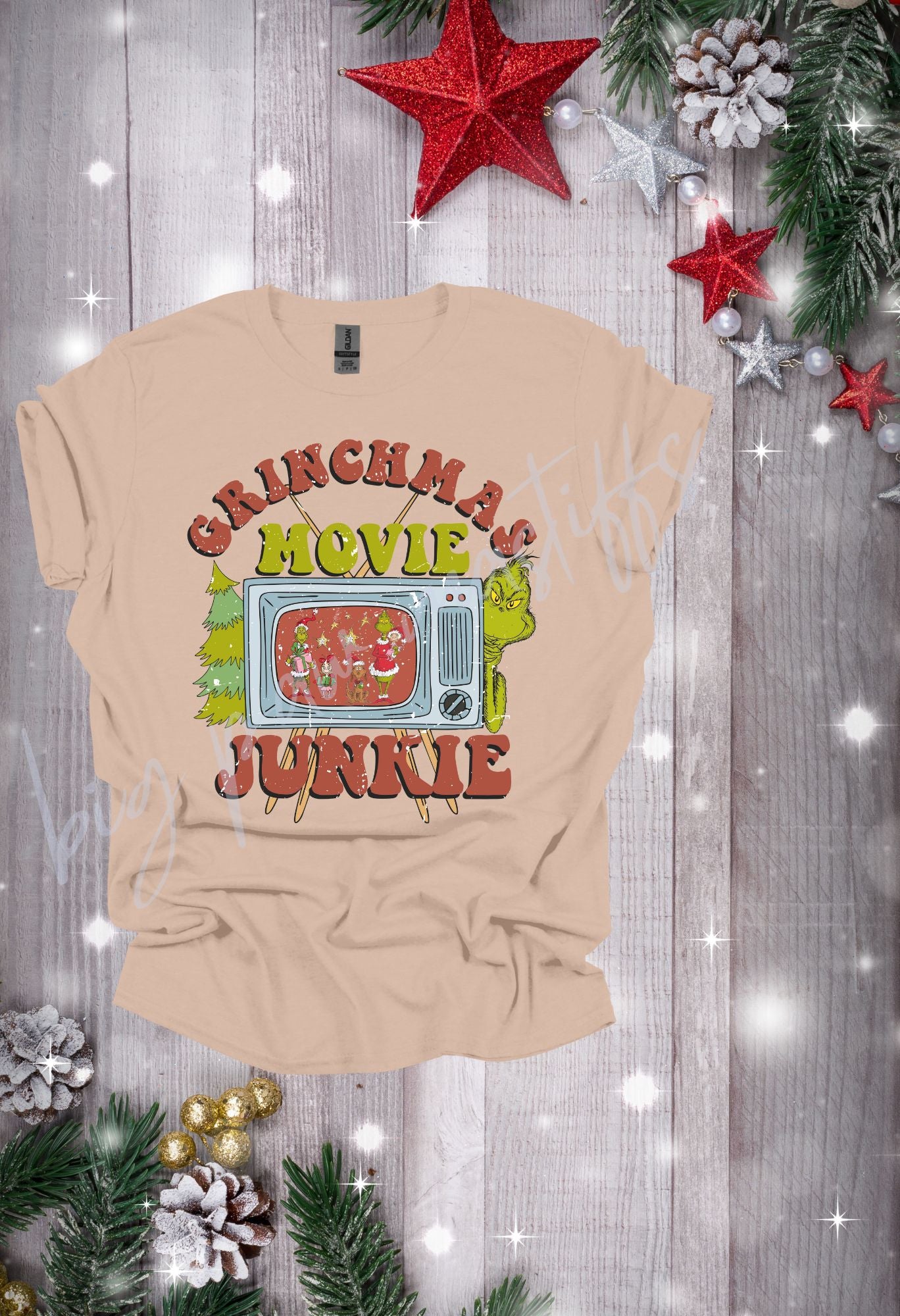 Grinchmas Movie Junkie (options) T Shirt/Sweatshirt