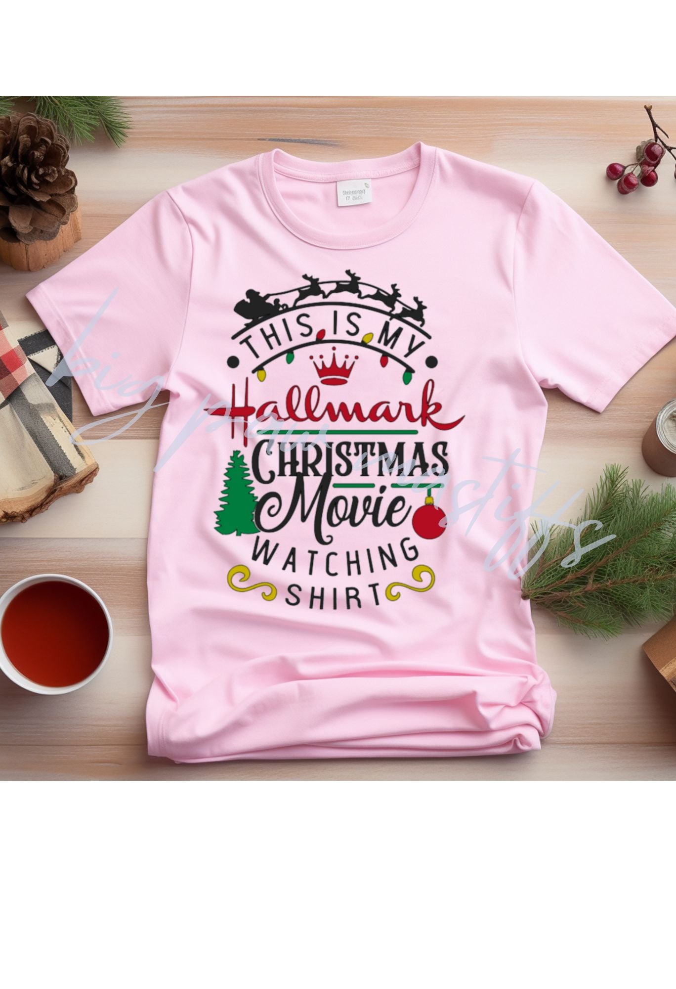 Hallmark Christmas Movie Junkie (options) T Shirt/Sweatshirt