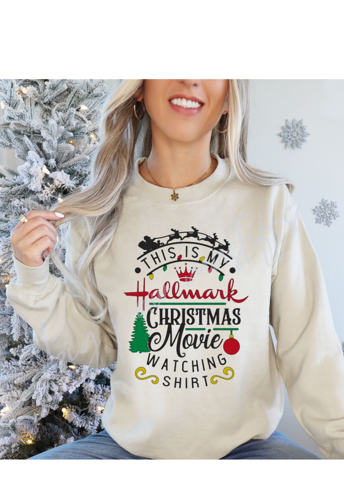 Hallmark Christmas Movie Junkie (options) T Shirt/Sweatshirt