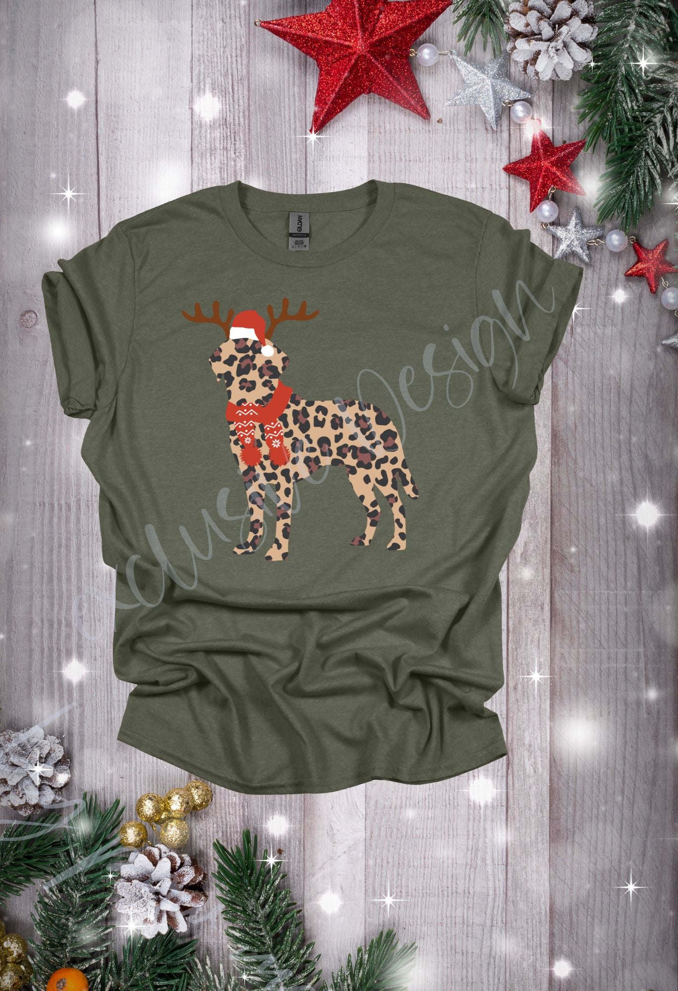 Leopard Print Mastiff T Shirt/Sweatshirt