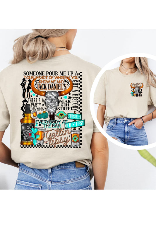 Gettin' Tipsy T Shirt/Sweatshirt