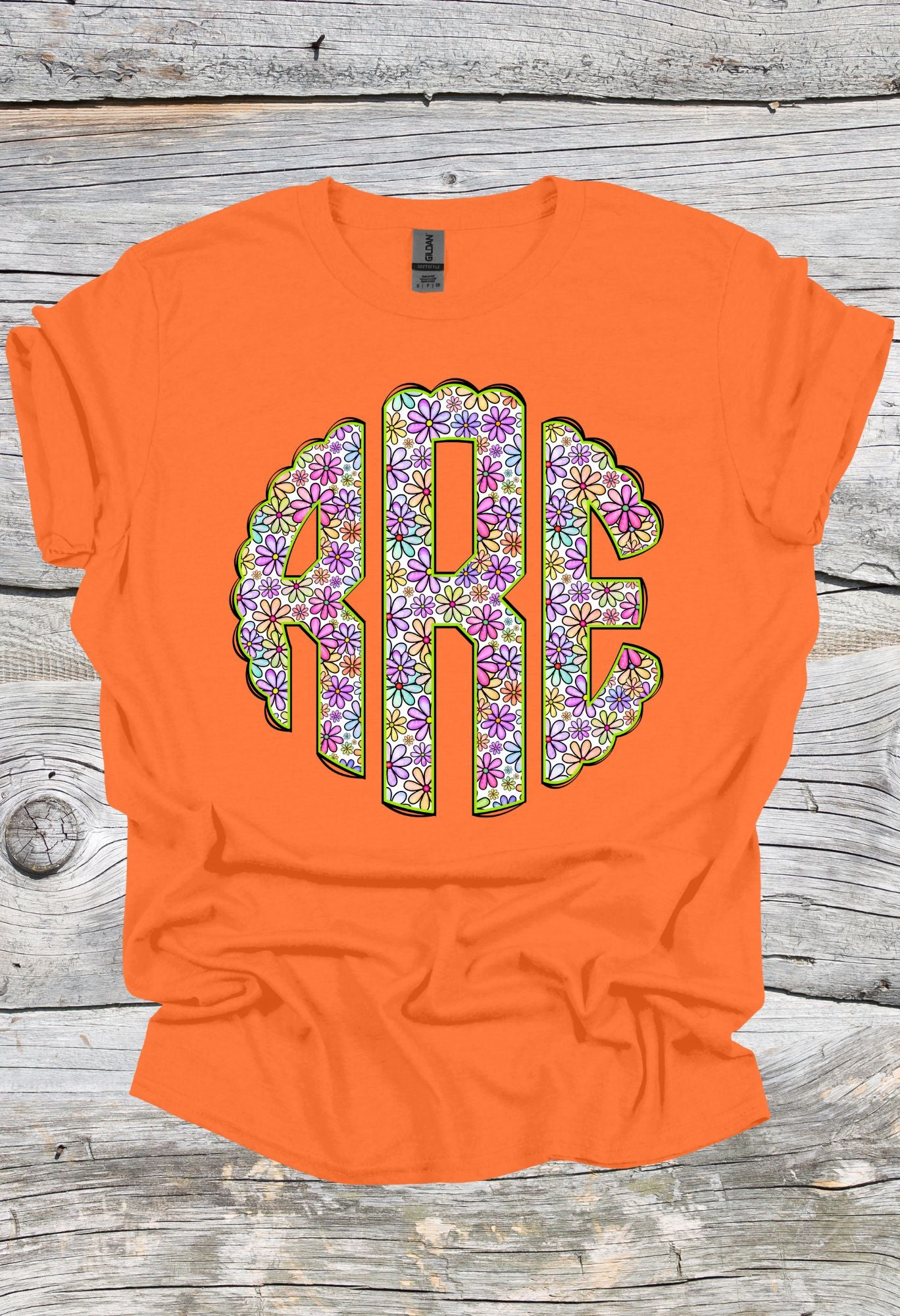 Scallop Monogram Bright T Shirt