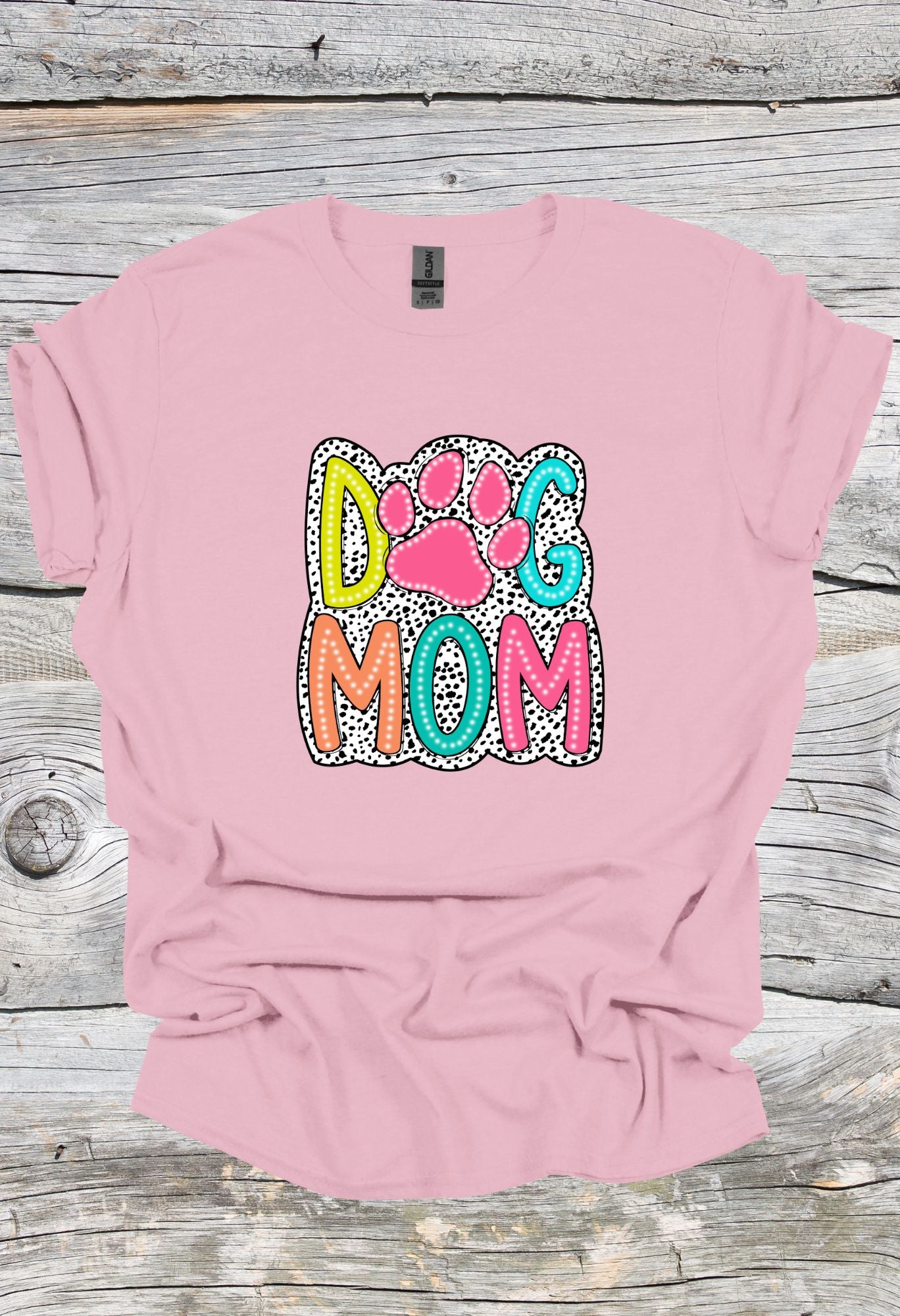 Dog Mom Dalmatian T Shirt