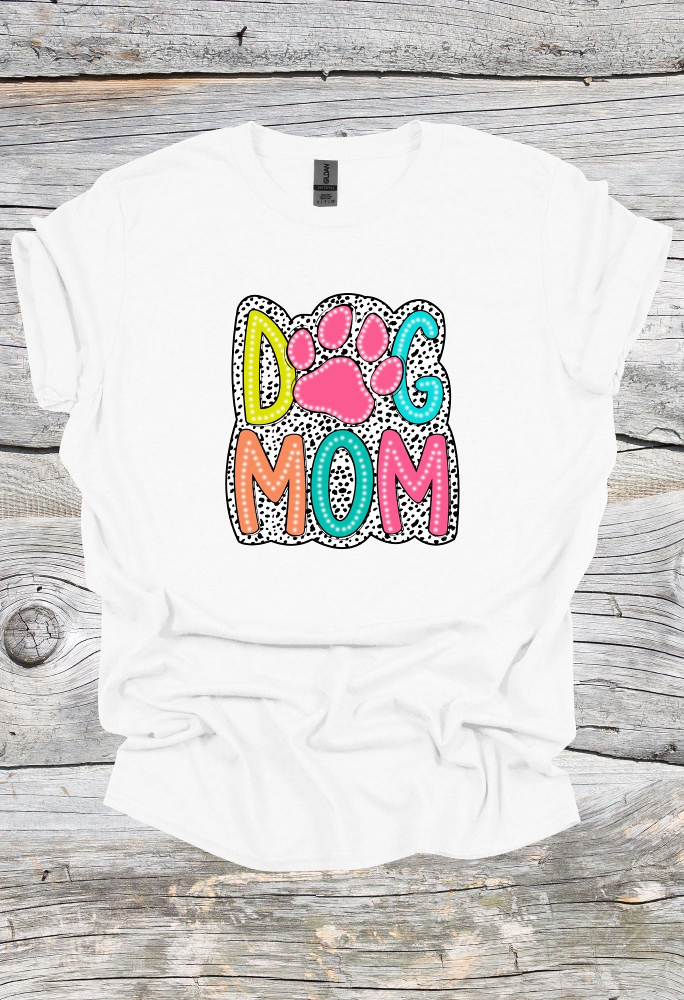 Dog Mom Dalmatian T Shirt