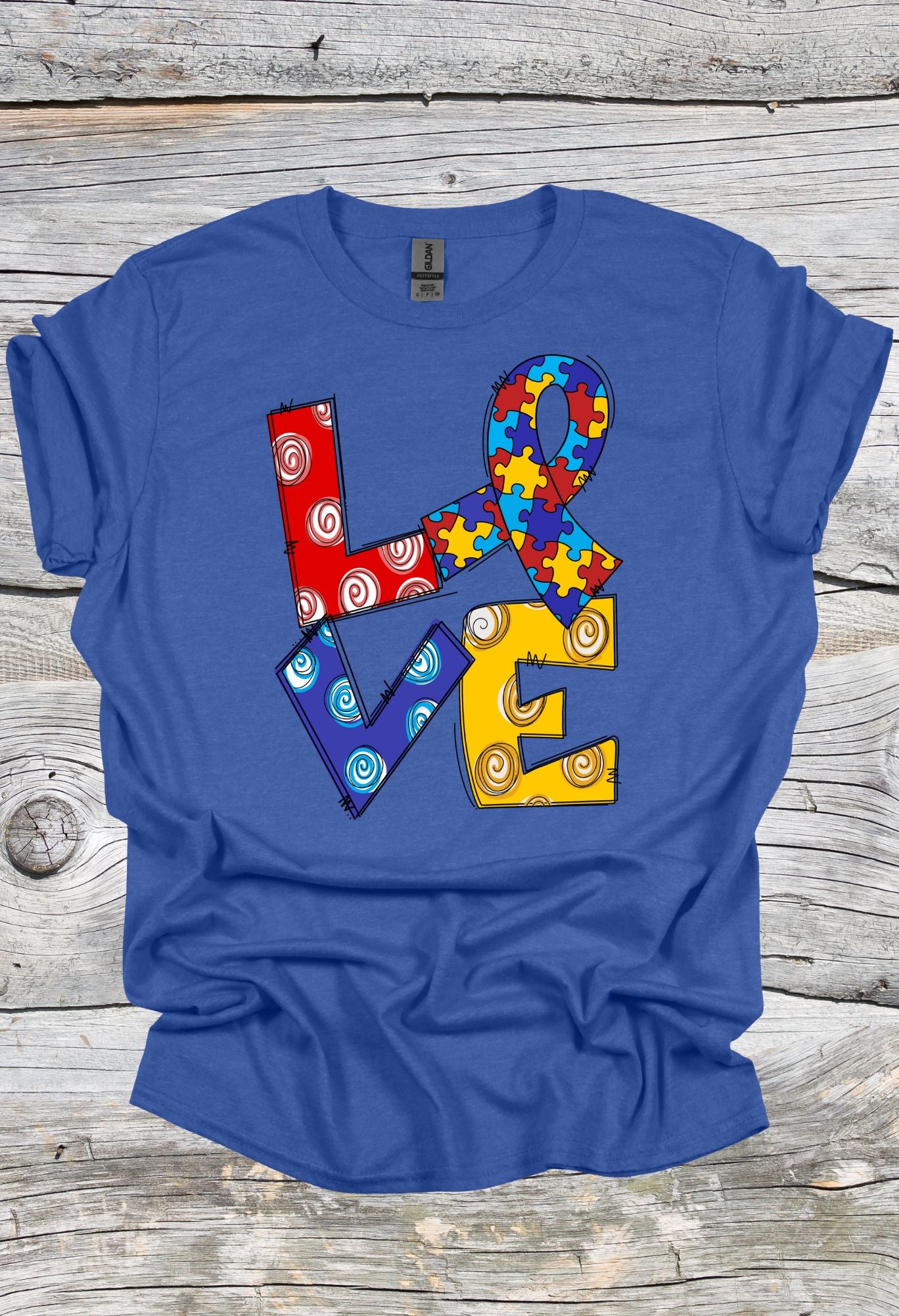 Autism LOVE T Shirt