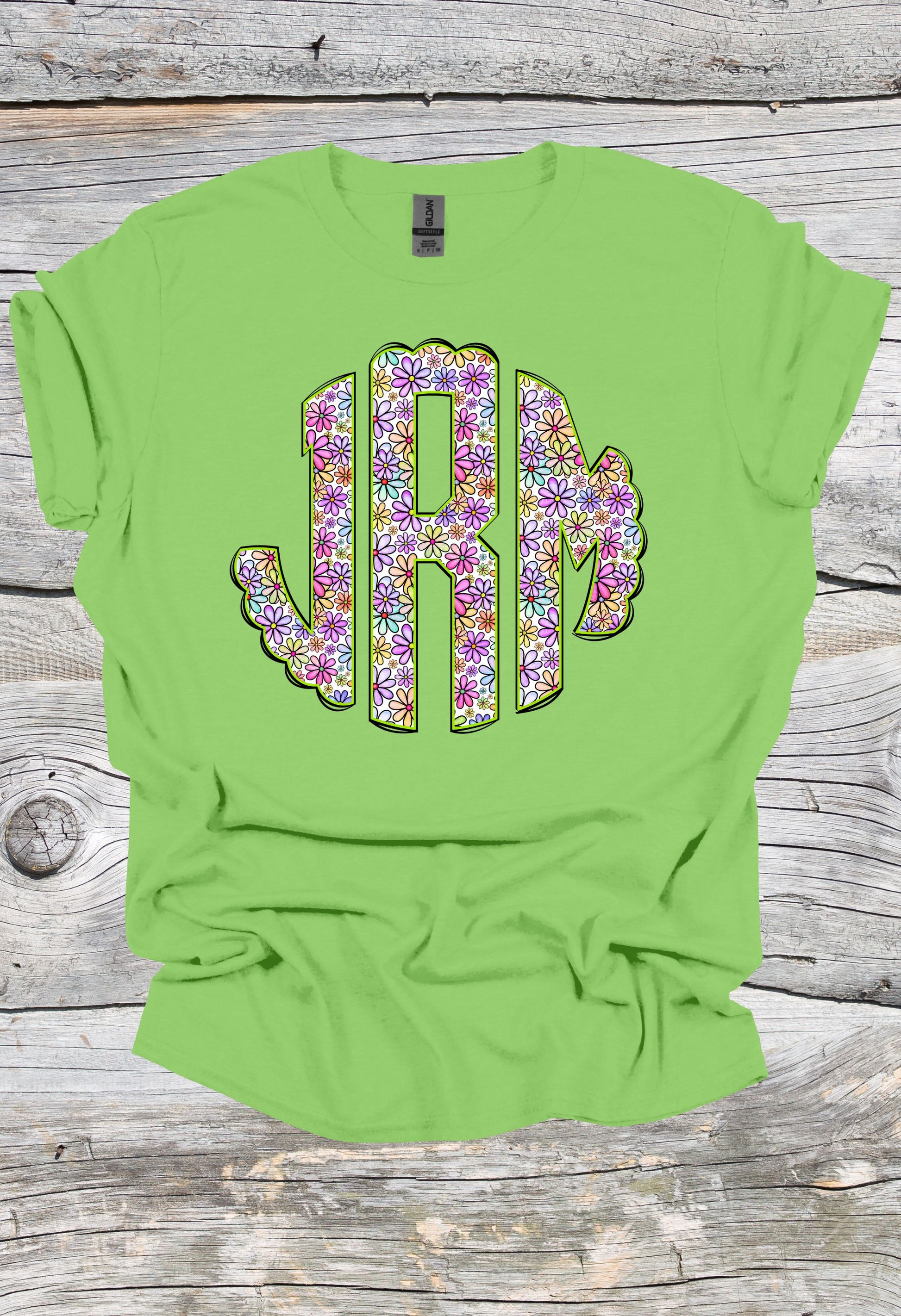 Scallop Monogram Bright T Shirt