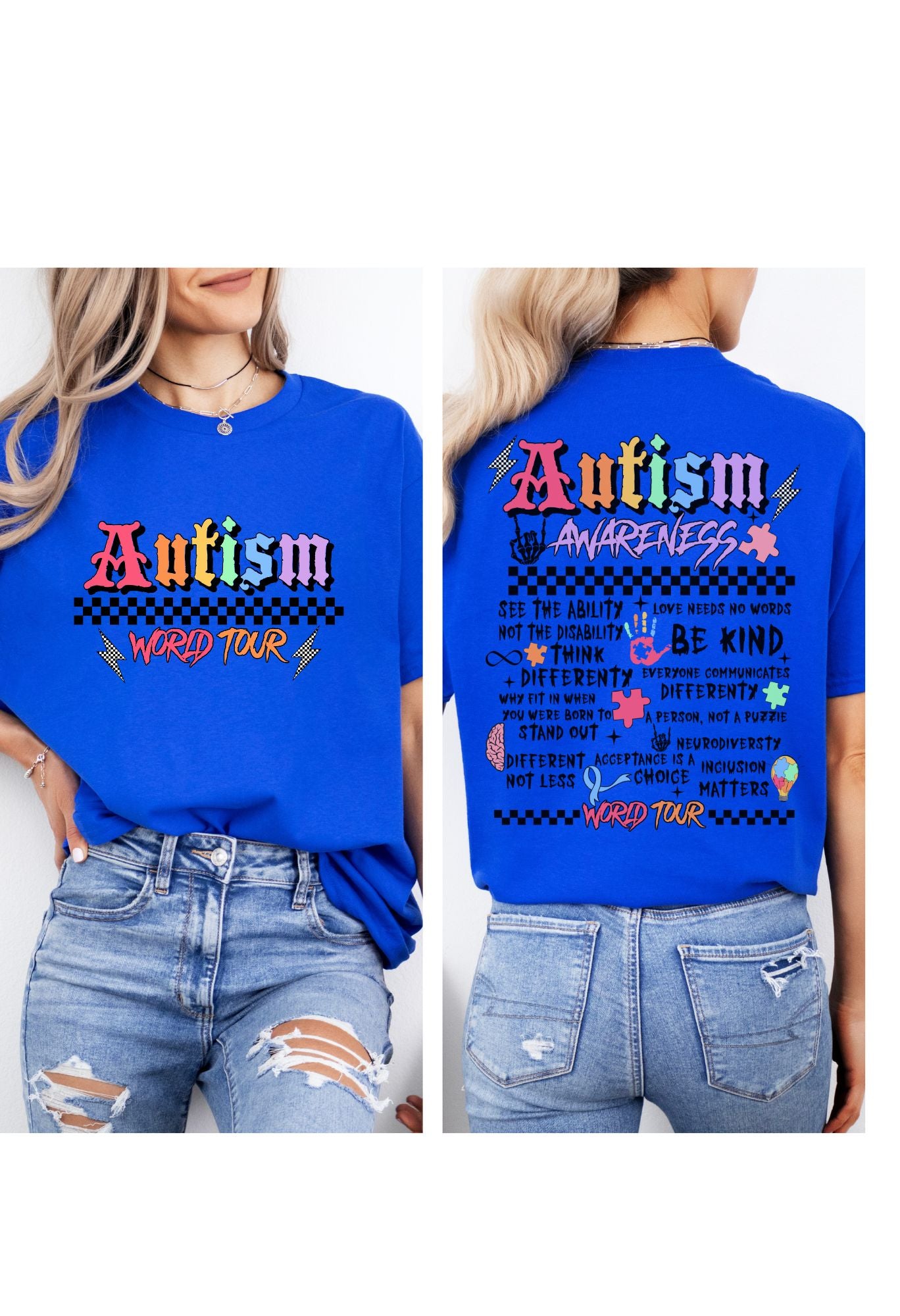 Autism World Tour T Shirt