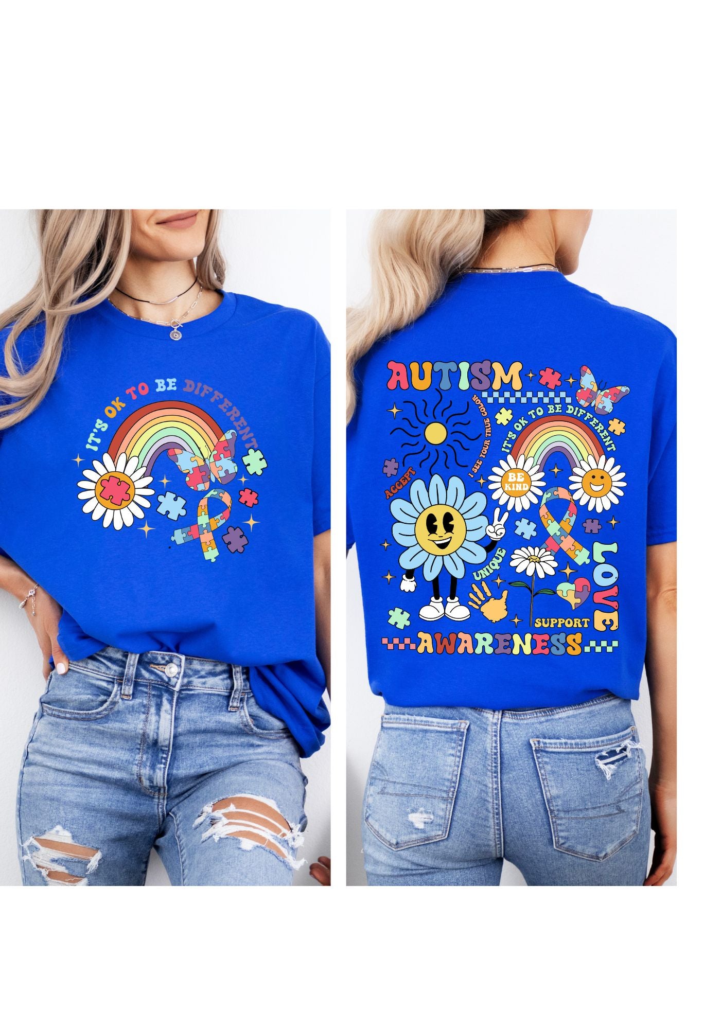 Autism Front/BackT Shirt