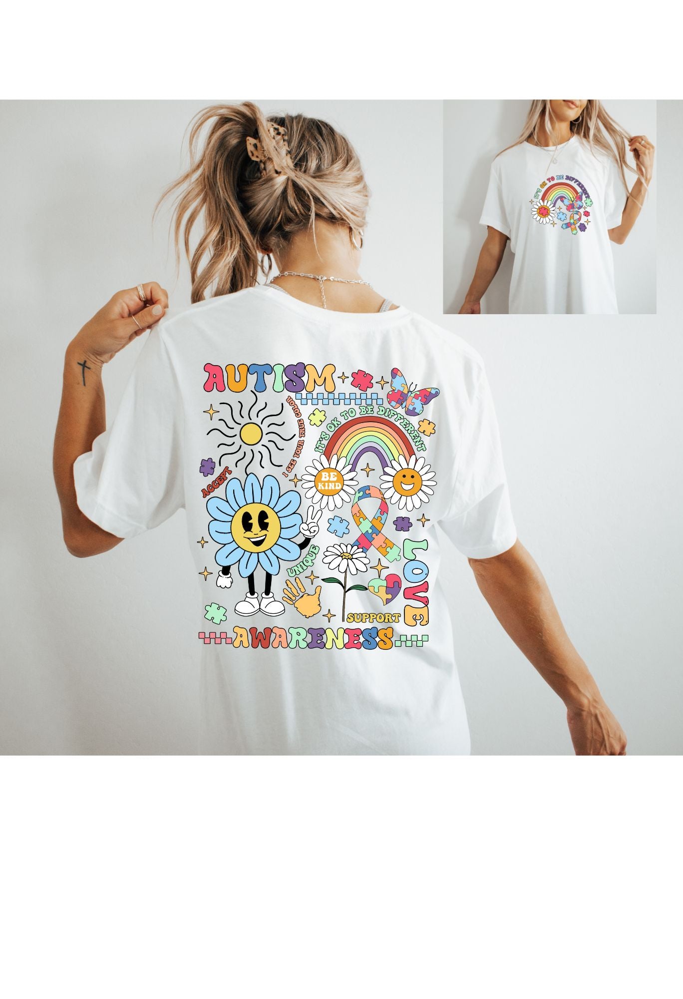 Autism Front/BackT Shirt